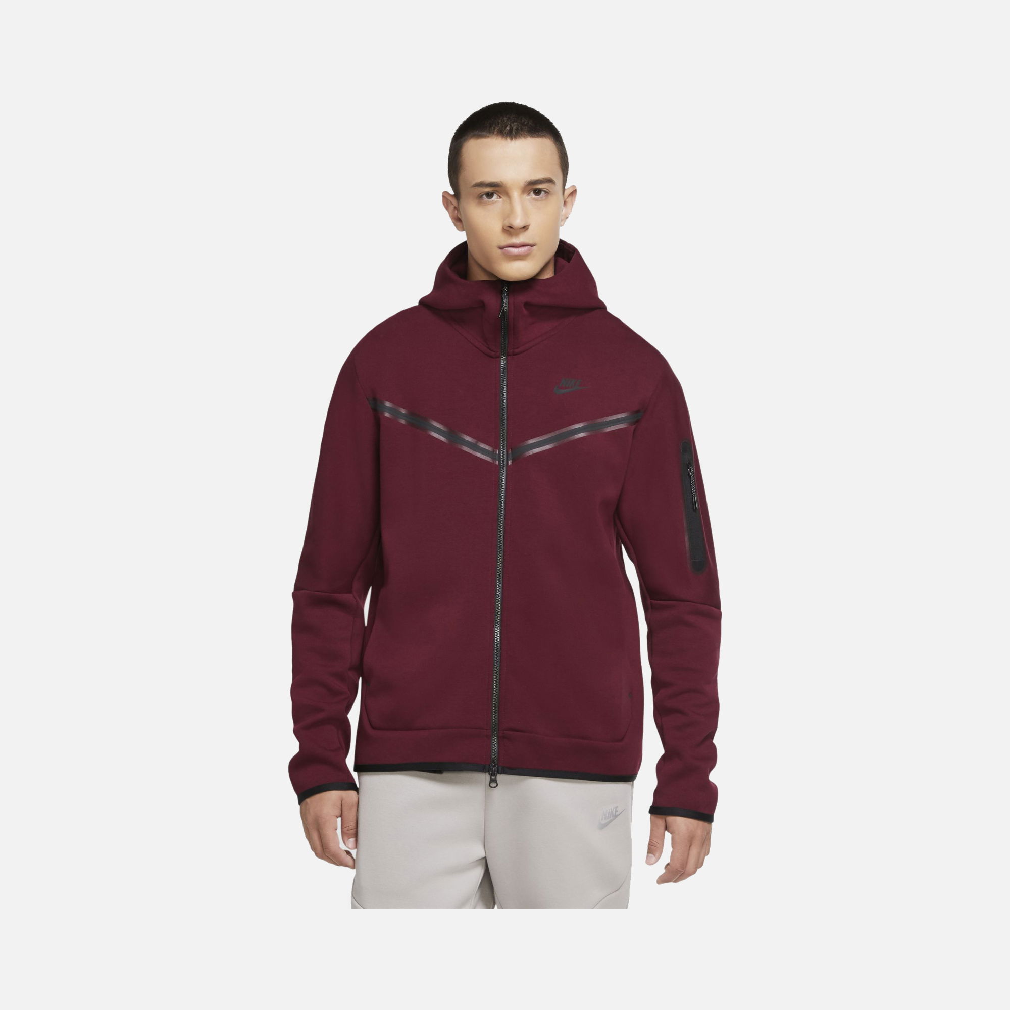 Nike Sportswear Tech Fleece Full-Zip Hoodie Erkek Sweatshirt