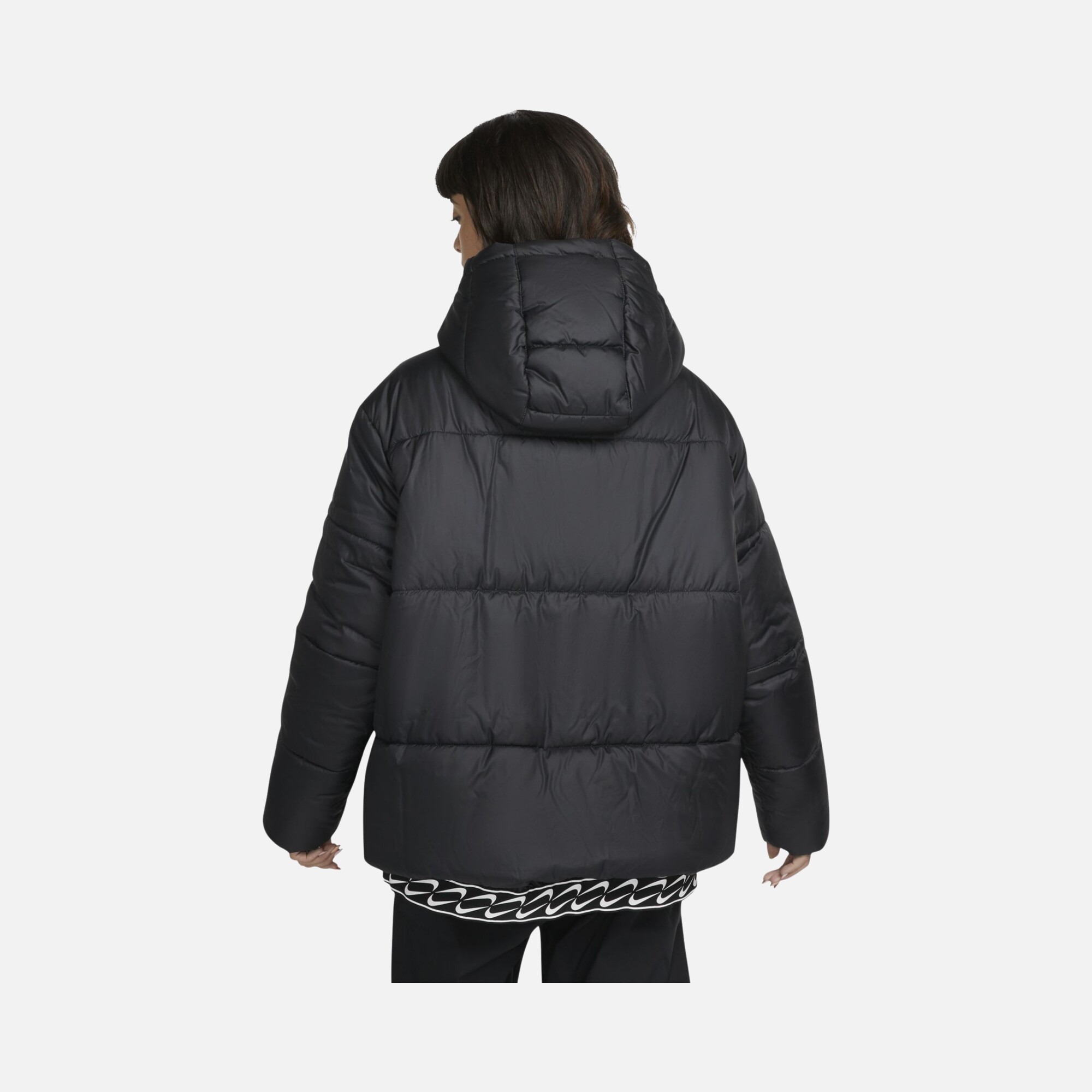 Nike Sportswear Therma-Fit Repel Classic Tape Full-Zip Hoodie Kadın Mont