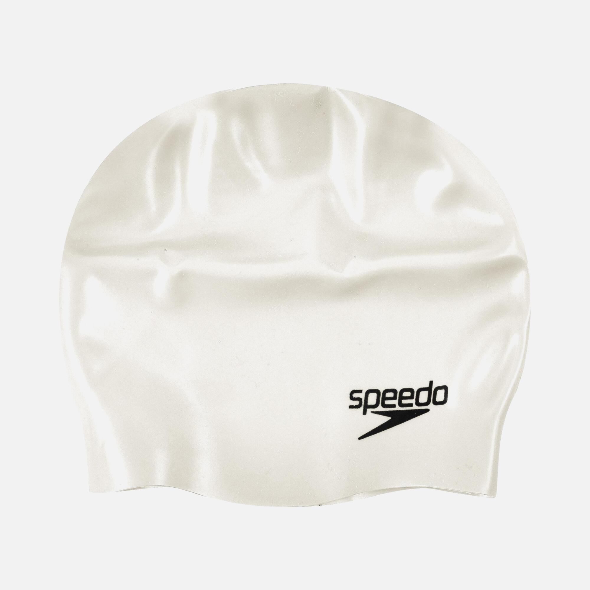 Speedo Plain Moulded Silicone Unisex Bone