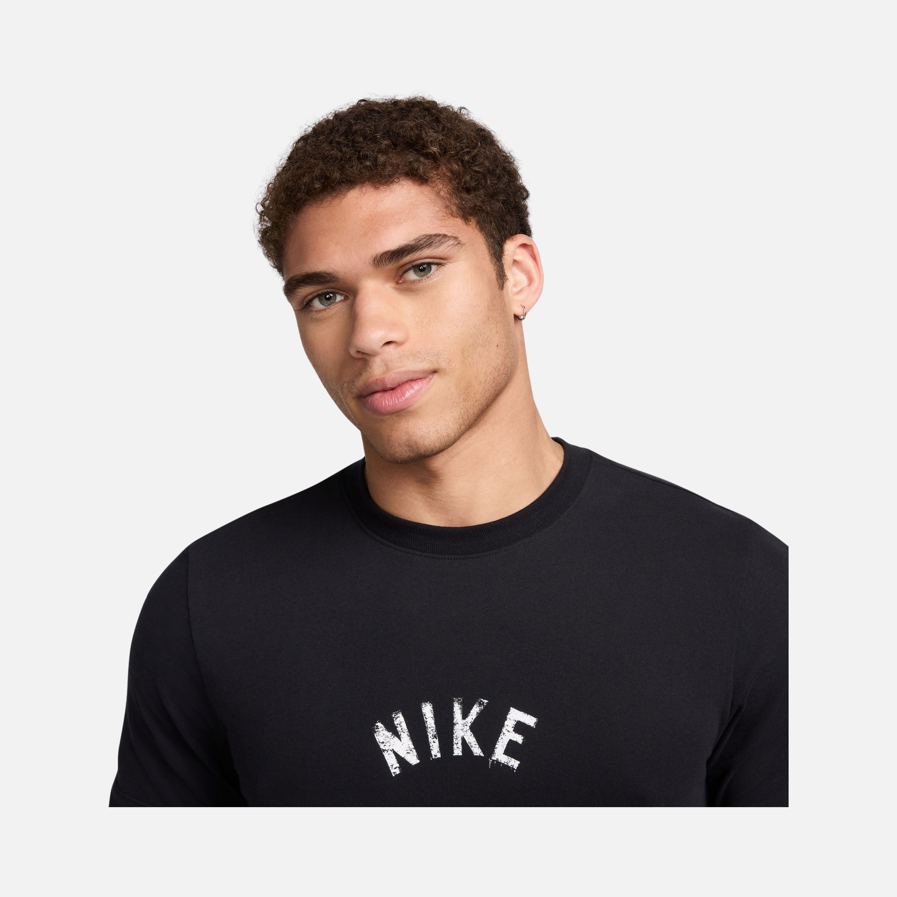 Nike Dri-Fit Swoosh 2 Graphic Fitness Training Short-Sleeve Erkek Tişört