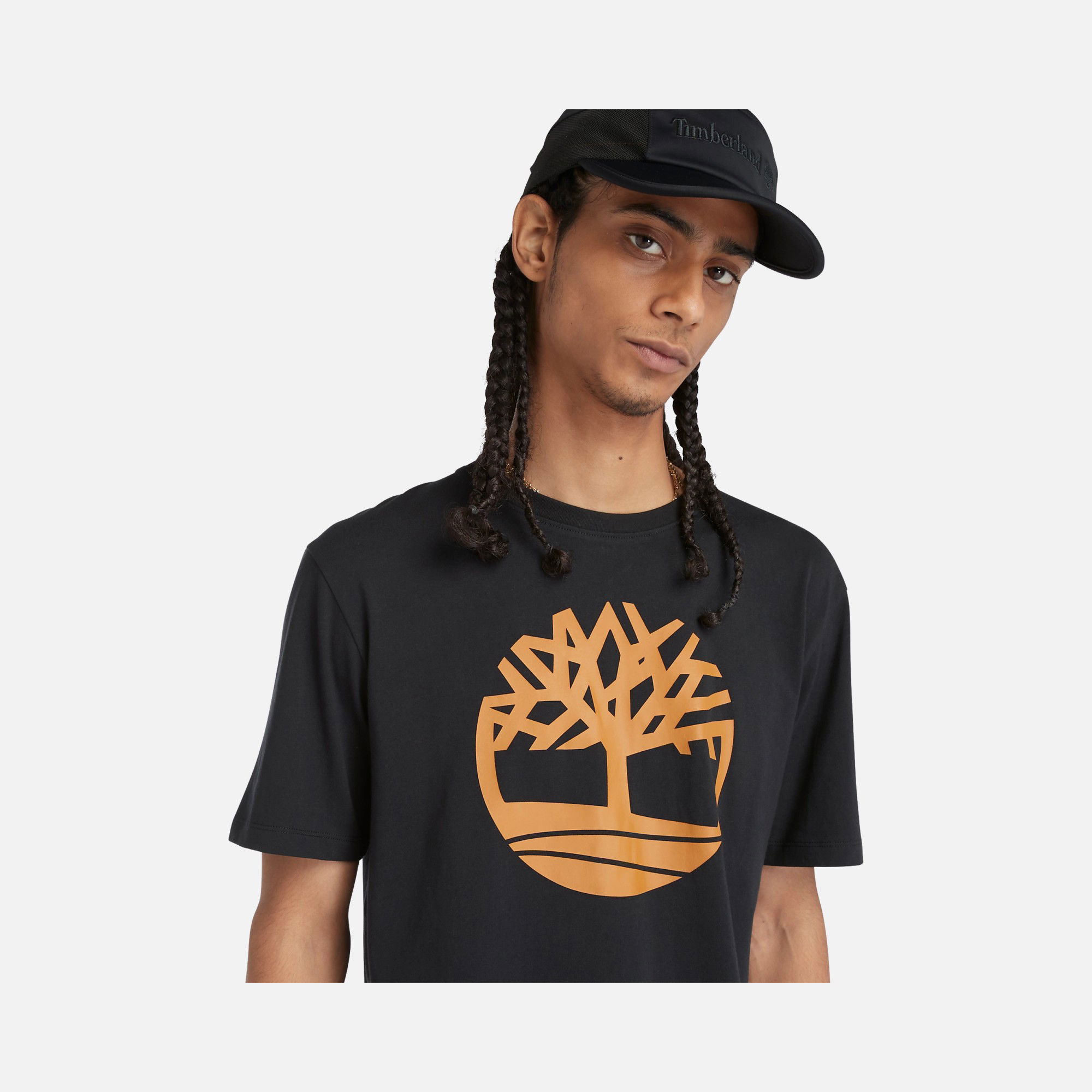 Timberland Sportswear Tree Logo Graphics SS24 Short-Sleeve Erkek Tişört