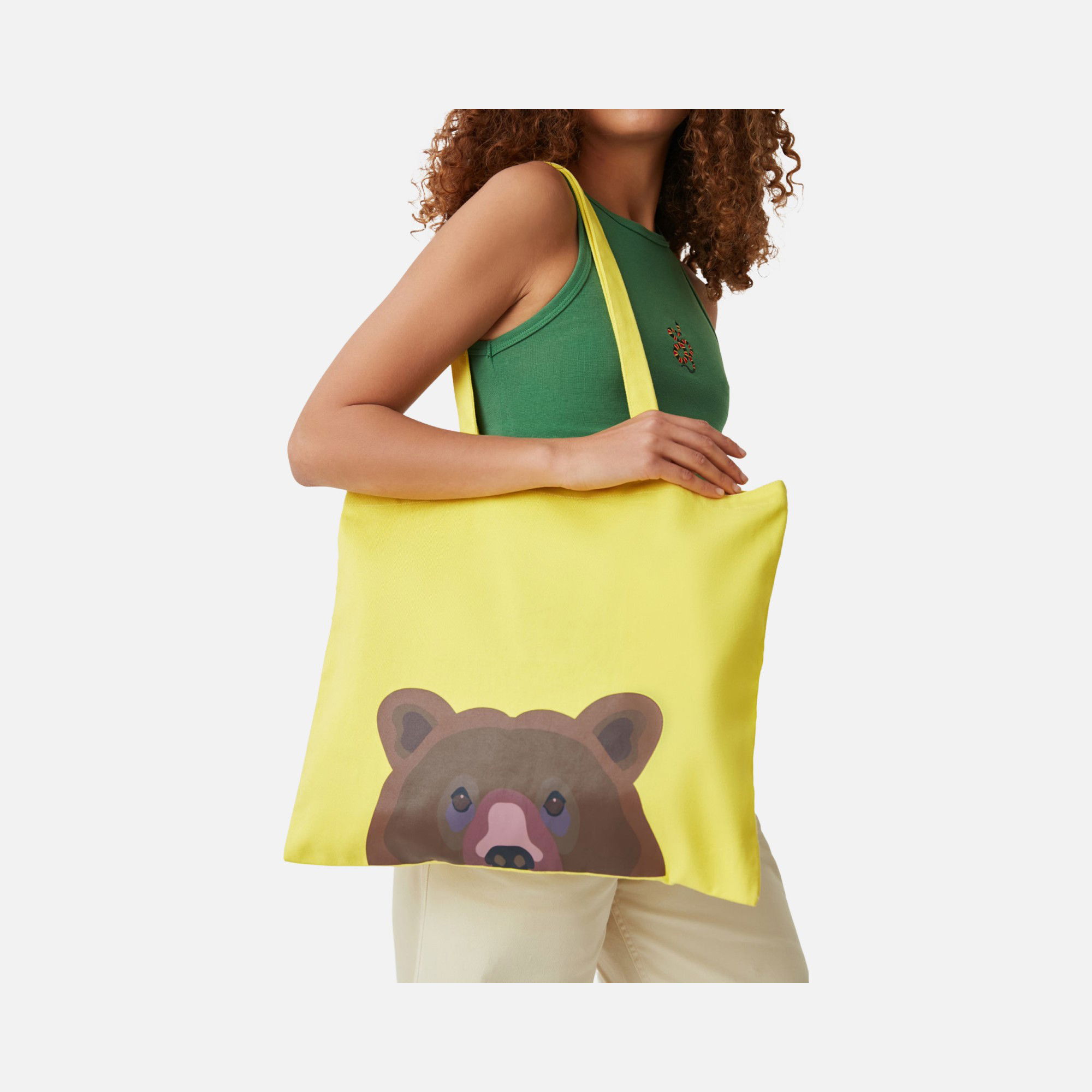 WWF Sportswear Bozayı Printed Kadın El Çantası