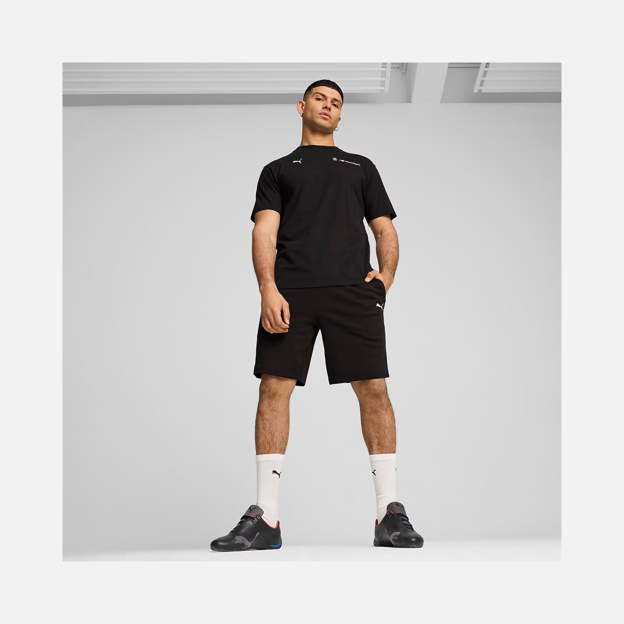 Puma BMW M Motorsport ESS+ Logo Short-Sleeve Erkek Tişört