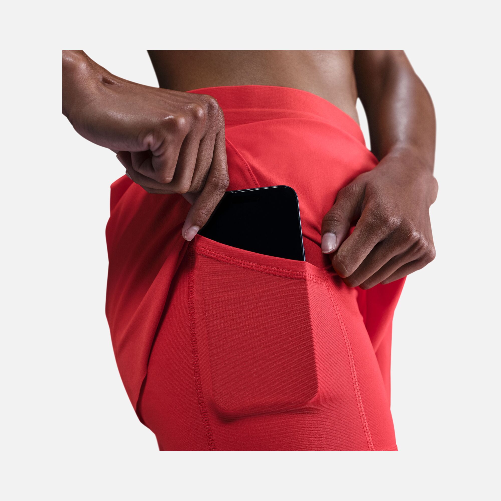 Nike Swift Dri-Fit High Waist 2-in-1 Running Kadın Şort