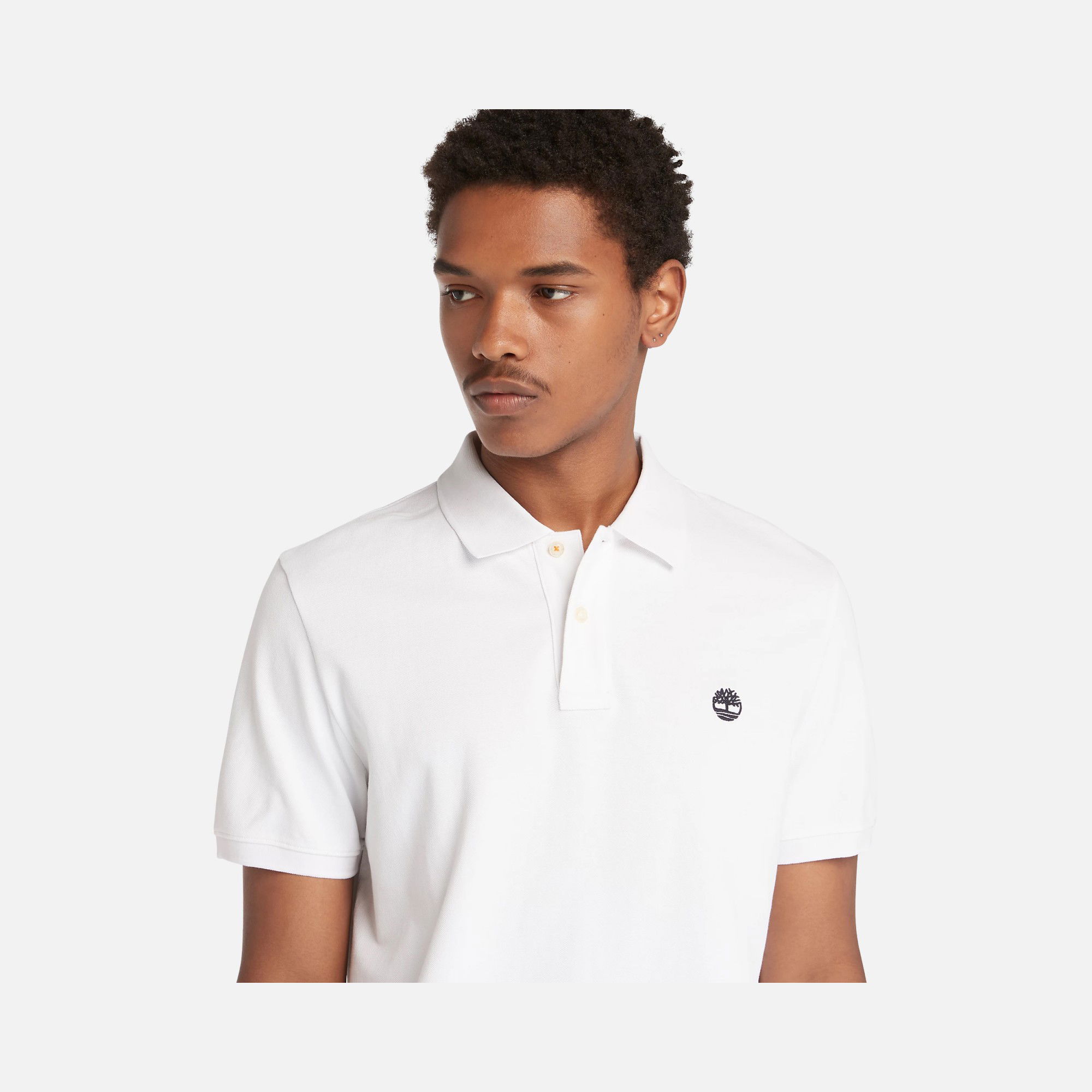 Timberland Sportswear Millers River Pique Short-Sleeve Polo Erkek Tişört