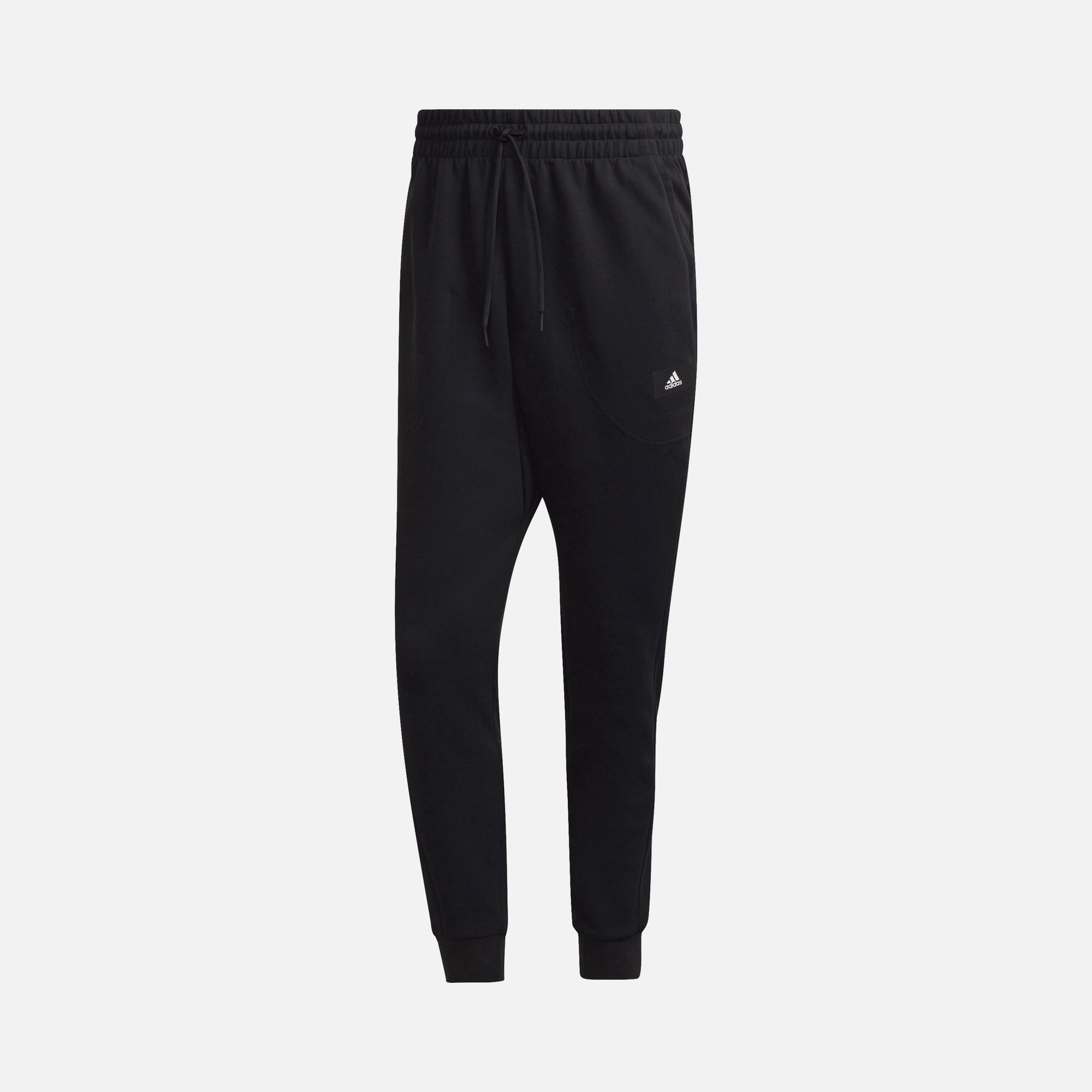 adidas Sportswear Future Icons Doubleknit Erkek Siyah Eşofman Altı