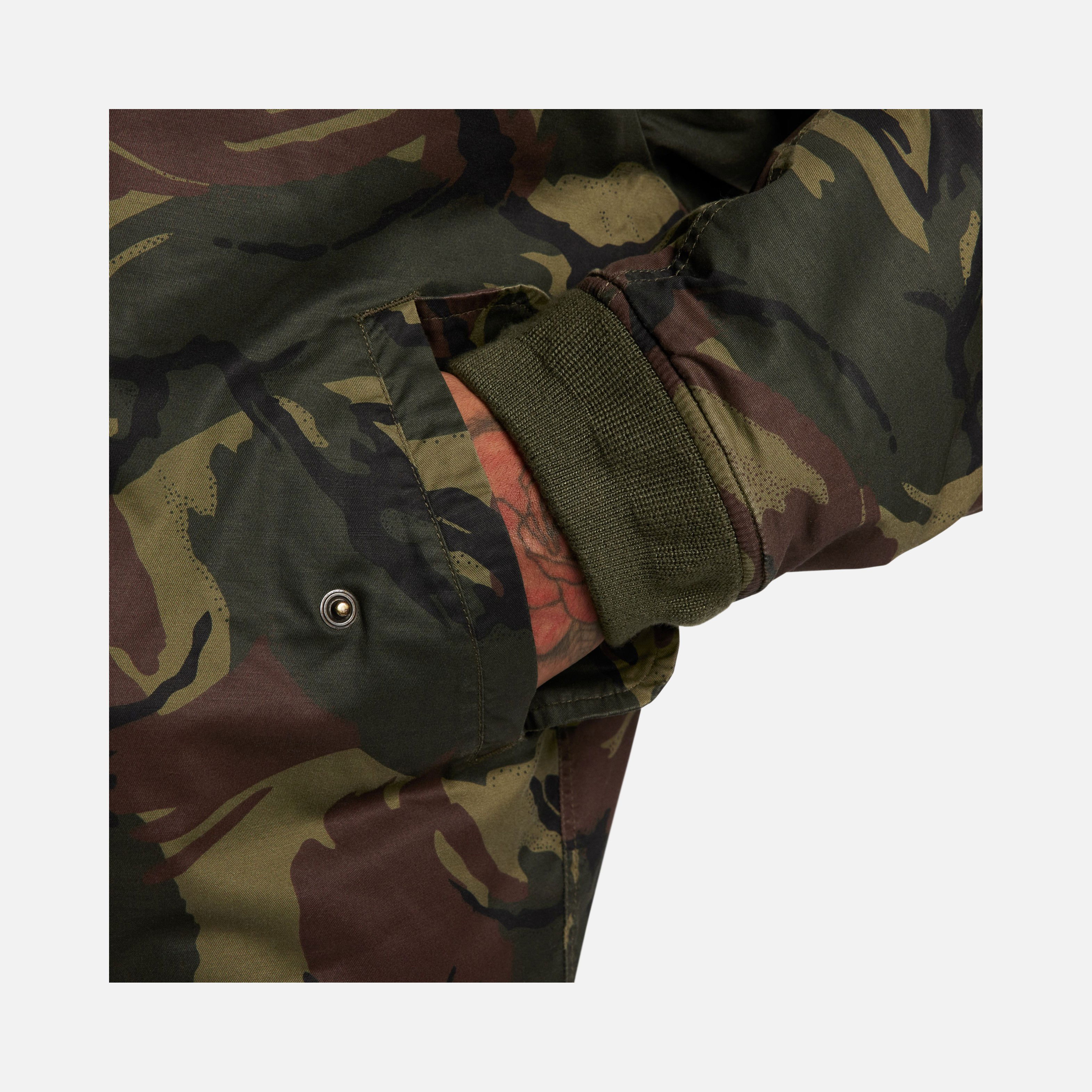 Nike Life Woven MA1 Flight ''Camouflage Printed'' Loose Fit Lined Erkek Ceket