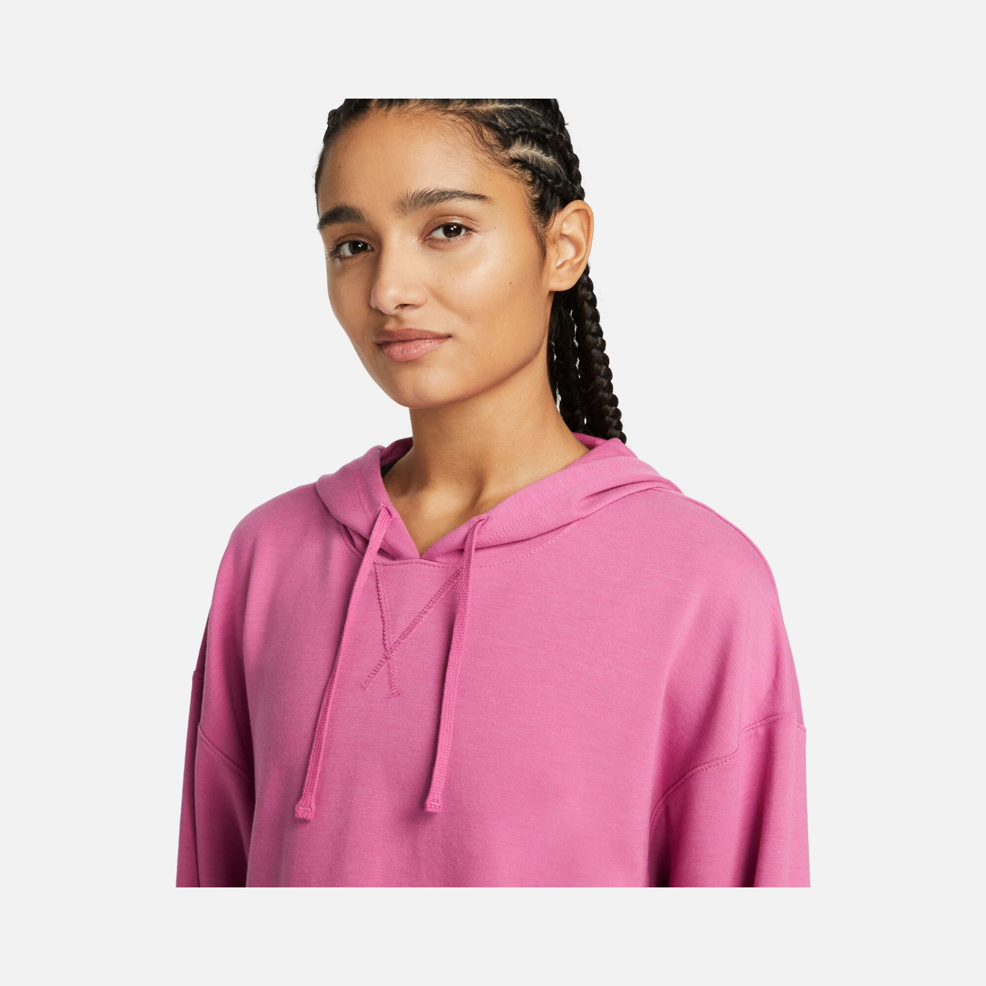 Nike Yoga Dri-Fit Fleece Training Hoodie Kadın Sweatshirt