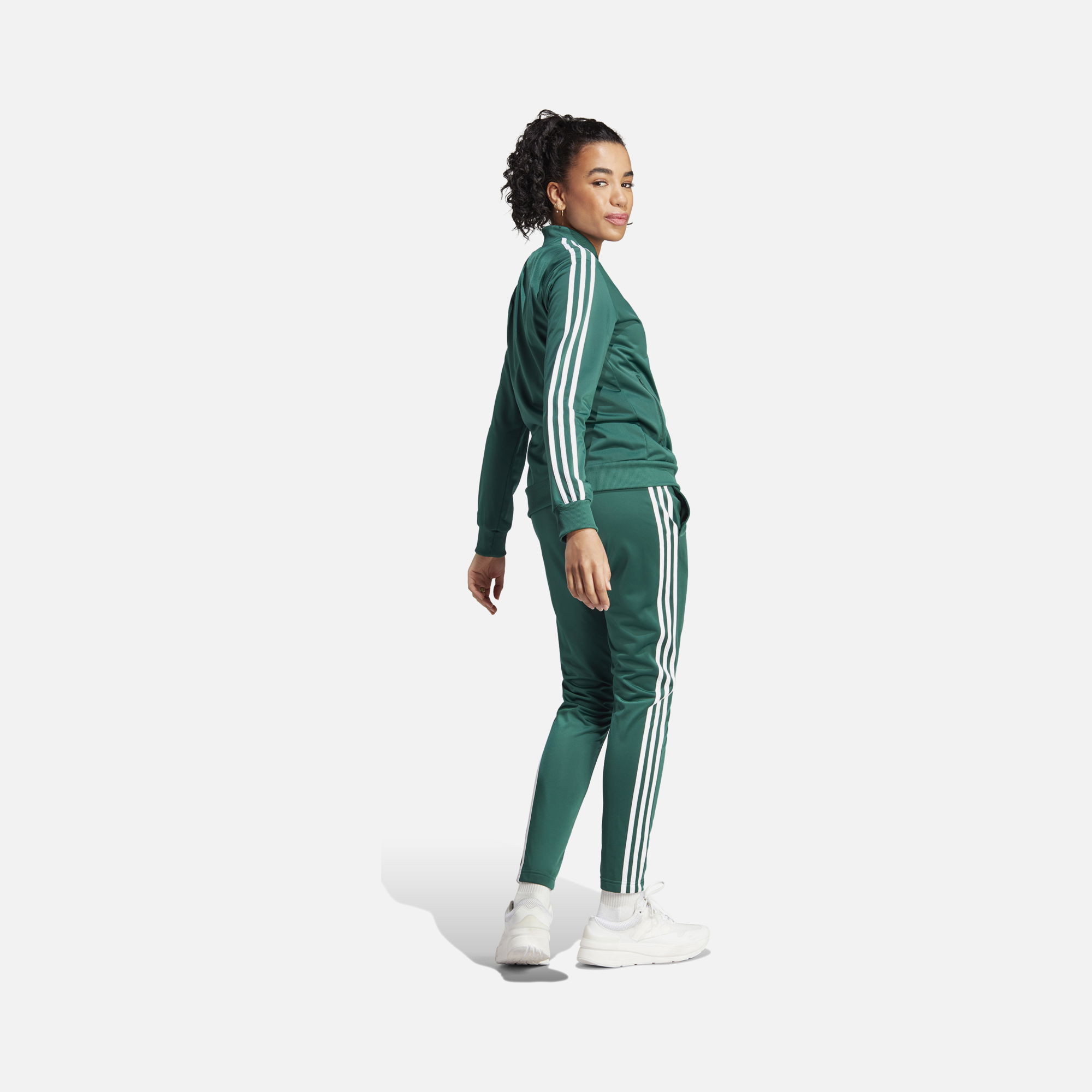 adidas Sportswear Essentials 3-Stripes Full-Zip Kadın Eşofman Takımı