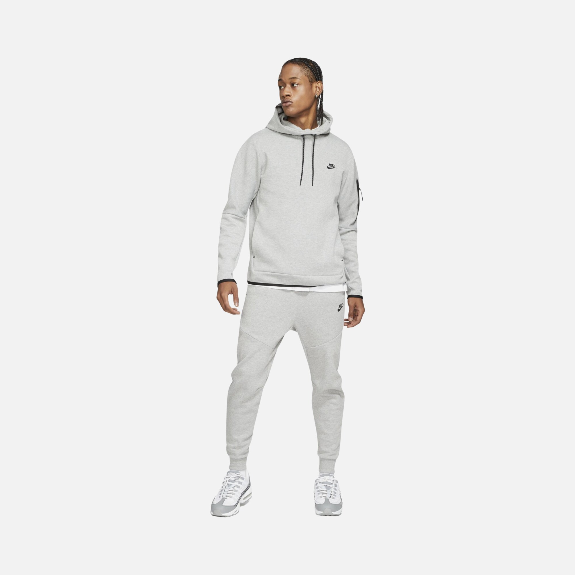 Nike Sportswear Tech Fleece Pullover Hoodie Erkek Sweatshirt