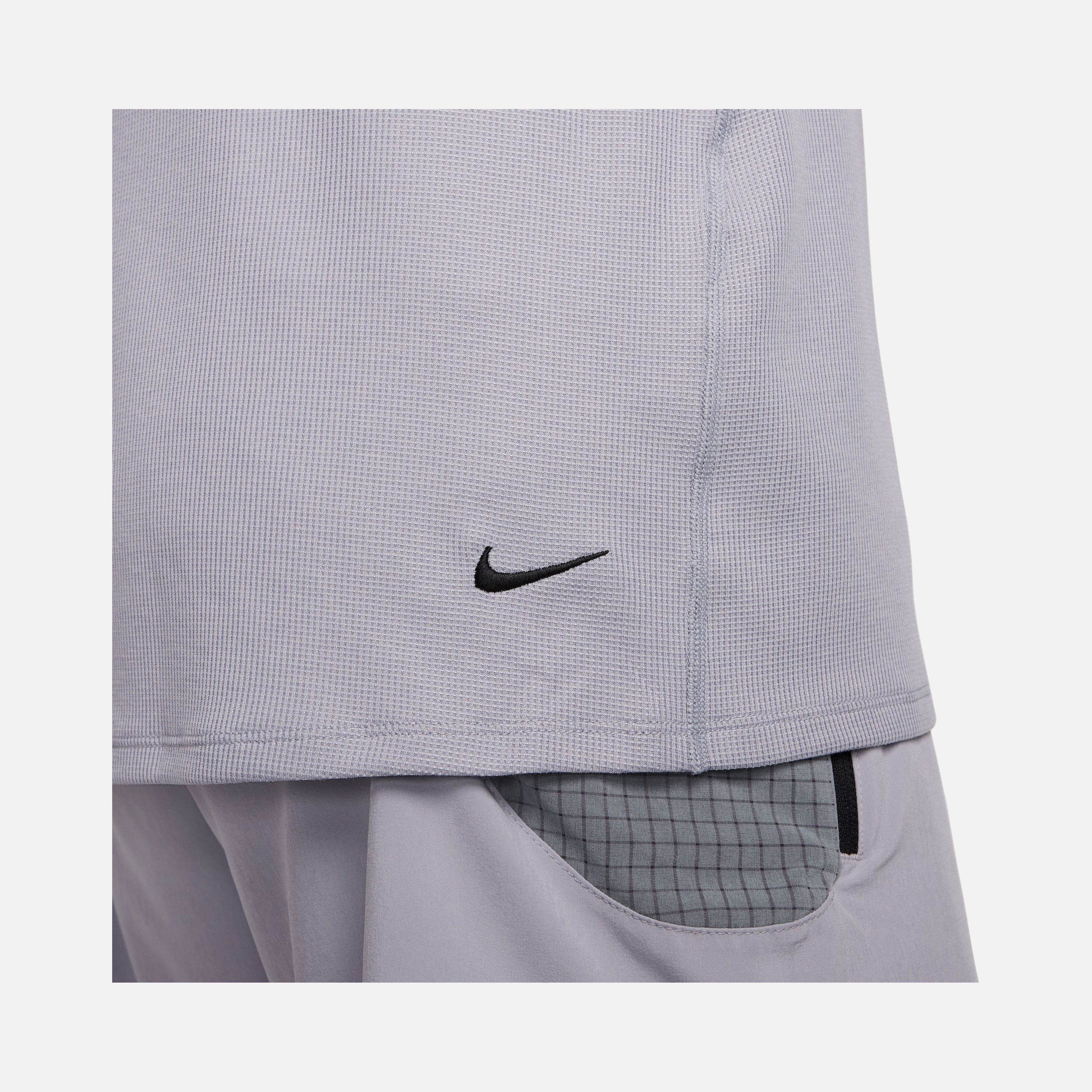 Nike Dri-Fit Mid-Layer Trail Running 1/2-Zip Long-Sleeve Erkek Tişört
