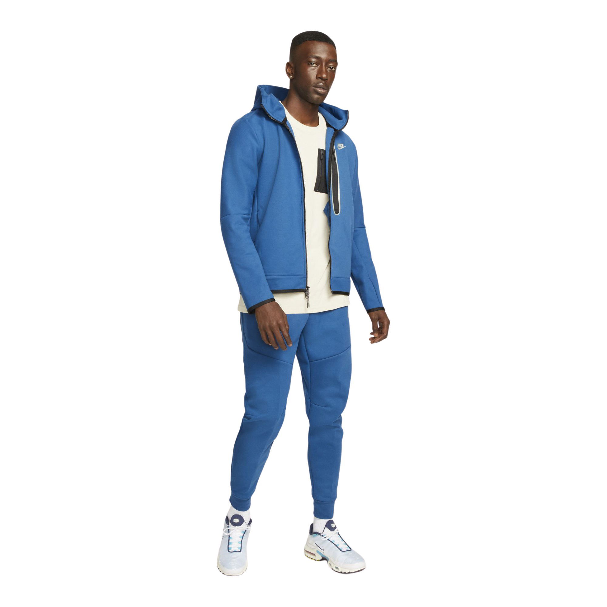 Nike Sportswear Tech Fleece Brushed Full-Zip Hoodie Erkek Sweatshirt