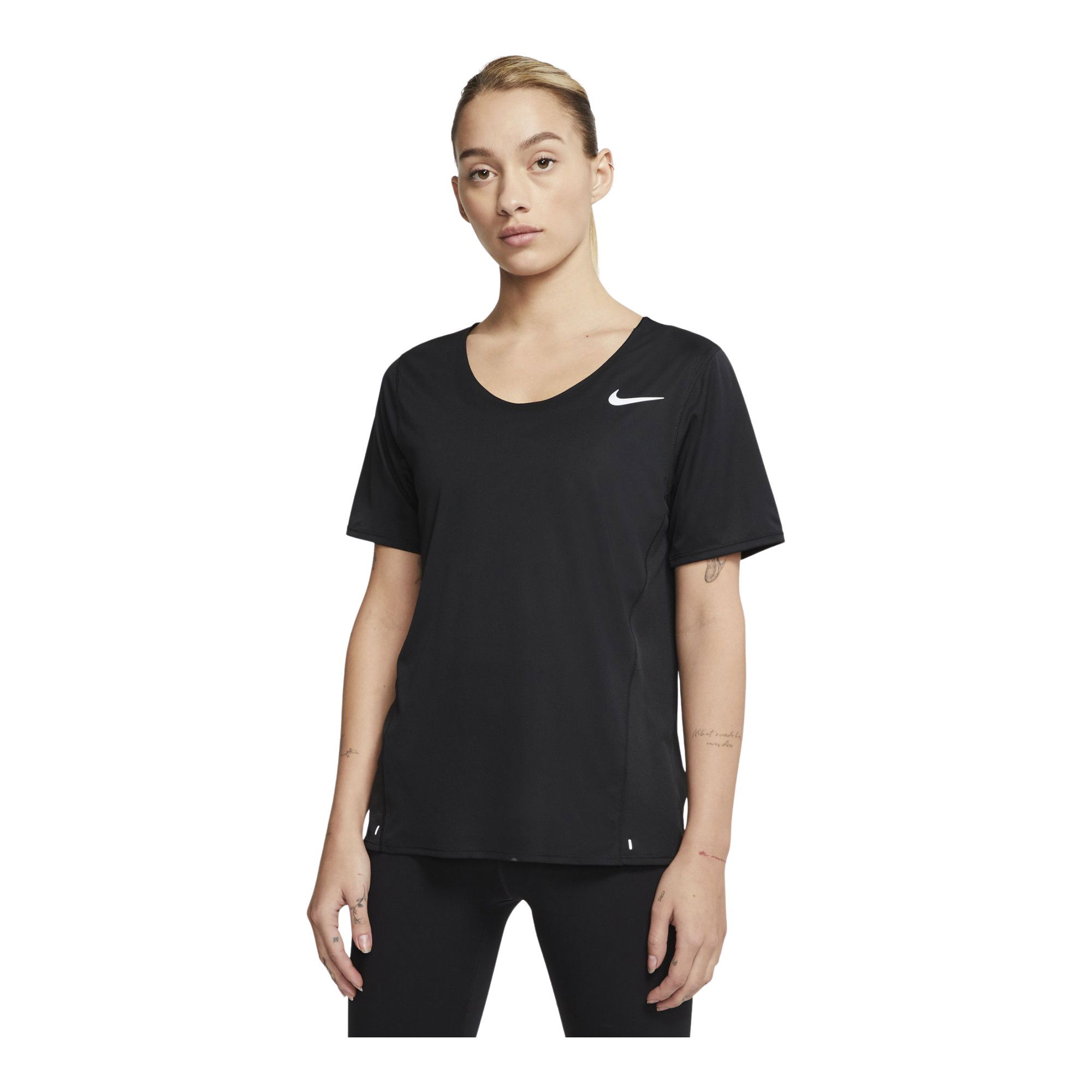 Nike City Sleek Short-Sleeve Running Top Kadın Tişört