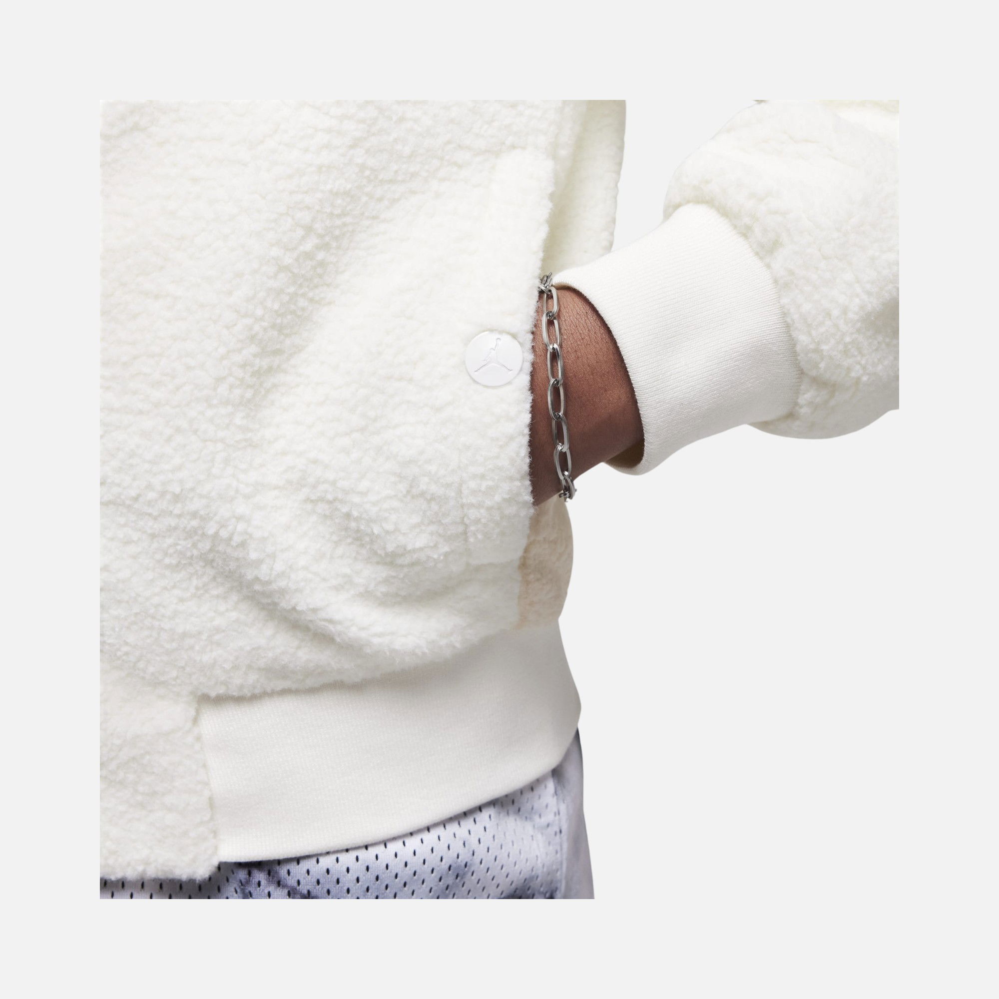 Nike Jordan Jumpman Sherpa Bomber Full-Zip (Girls') Çocuk Ceket