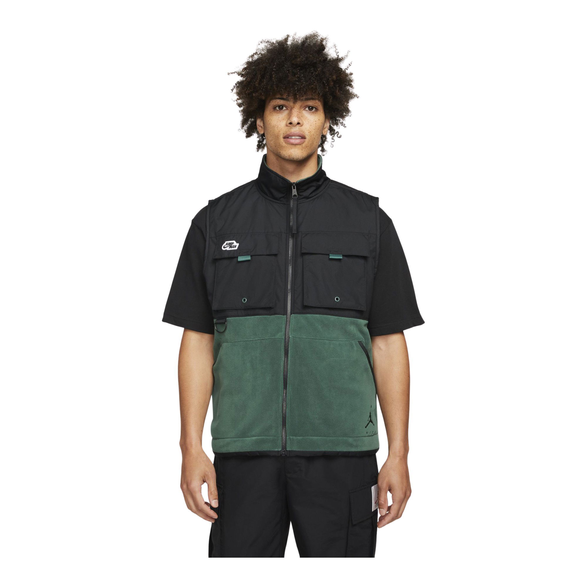 Nike Jordan Jumpman Fleece Full-Zip Erkek Yelek