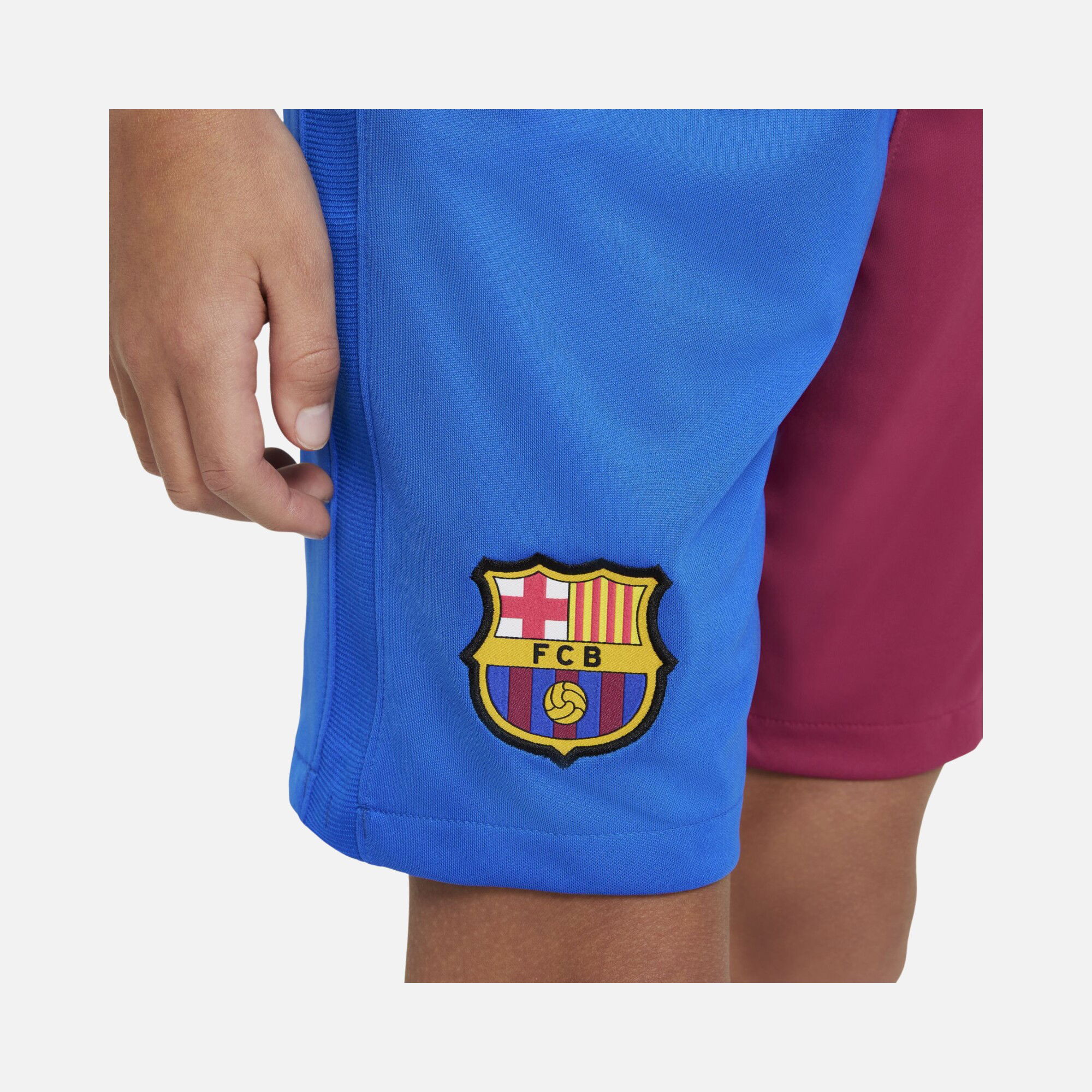 Nike FC Barcelona 2021-2022 Stadyum İç Saha-Deplasman Çocuk Şort