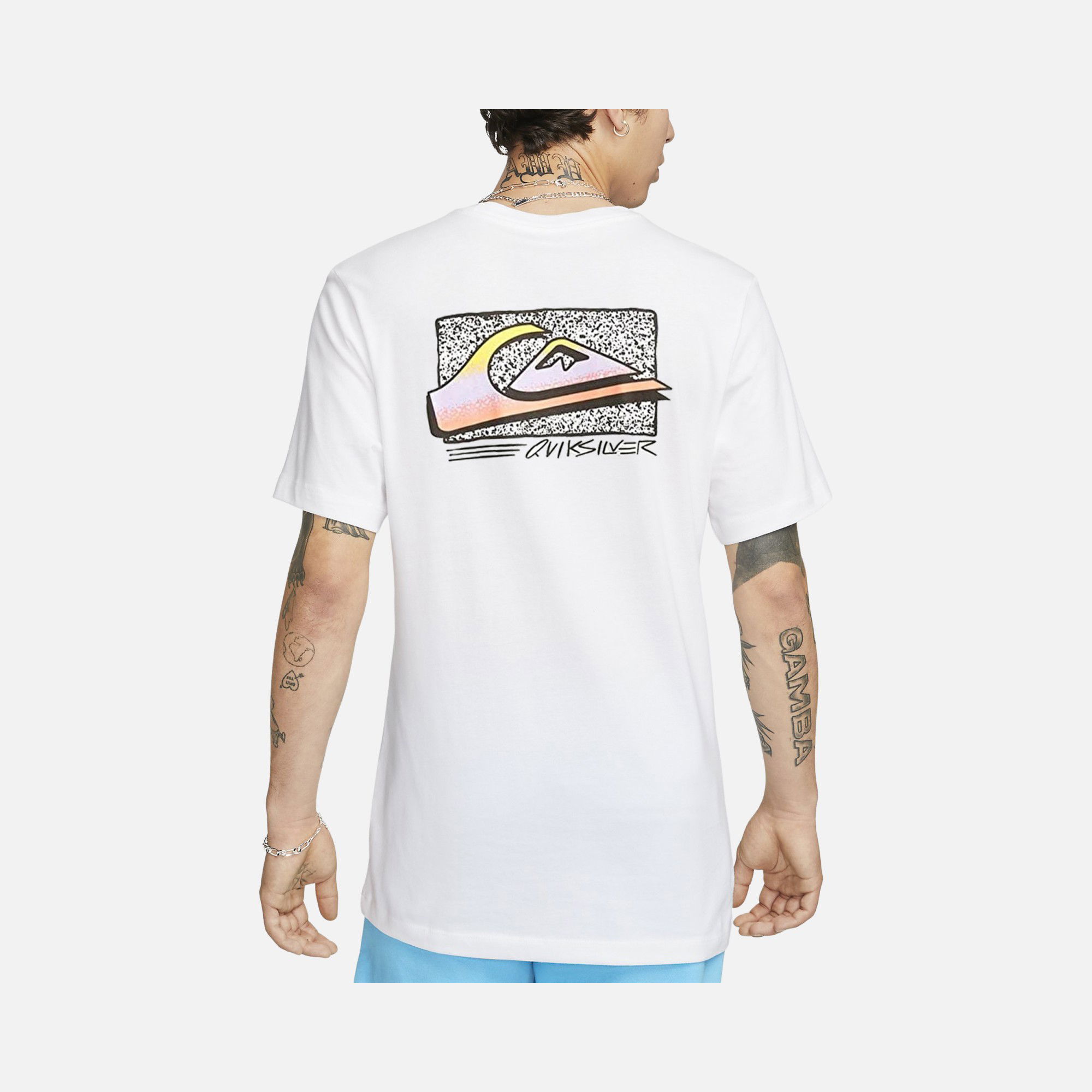 Quiksilver Sportswear Retrofade Short-Sleeve Erkek Tişört