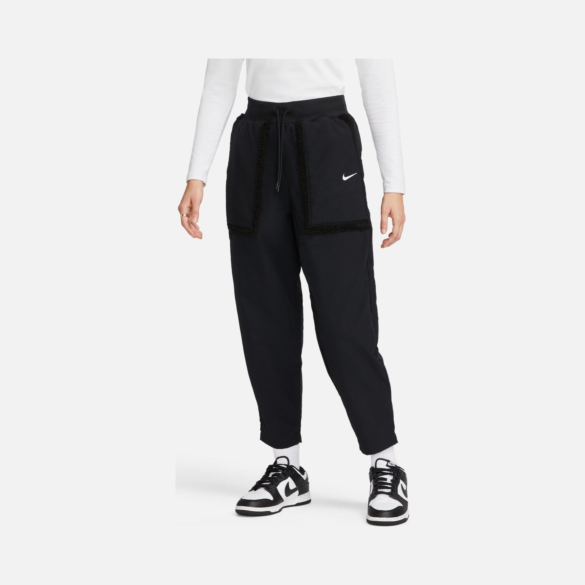 Nike Sportswear Essential Woven High-Waisted Winter Kadın Eşofman Altı