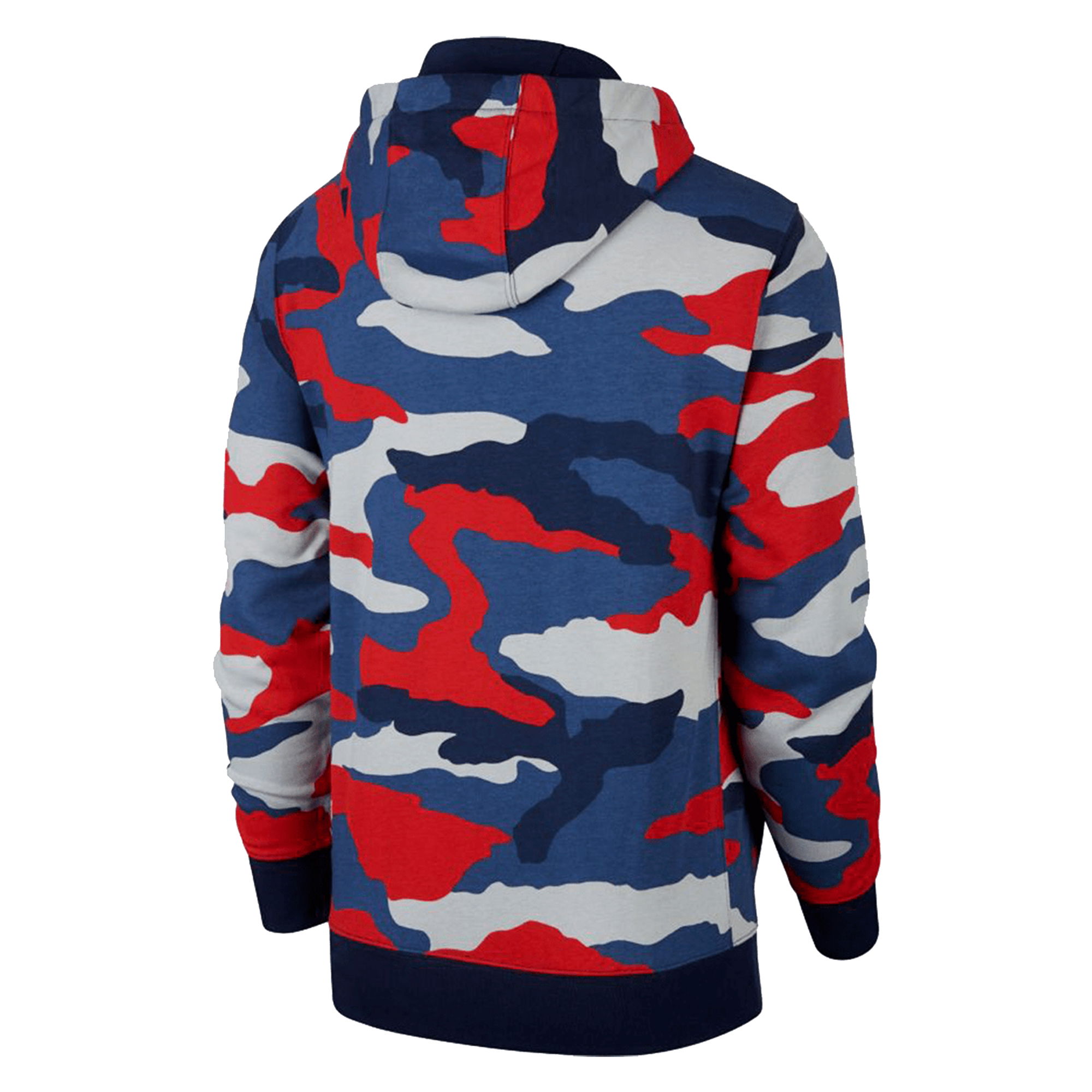 Nike Sportswear Club Full Zip French Terry Camouflage Hoodie Erkek Kapüşonlu Sweatshirt