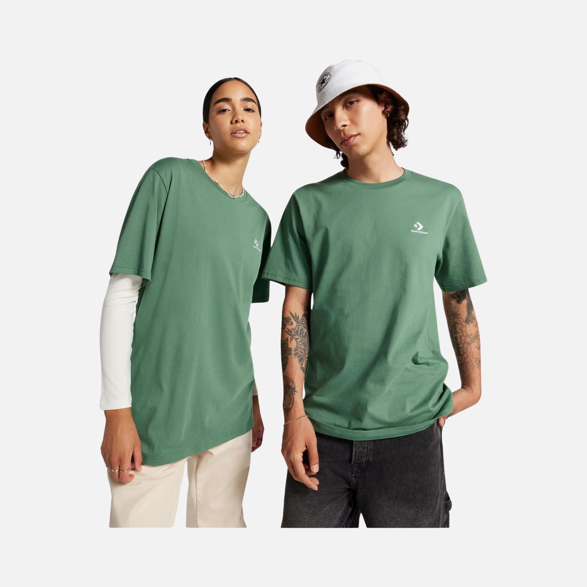 Converse Go To Embroidered Star Chevron Short-Sleeve Unisex Tişört