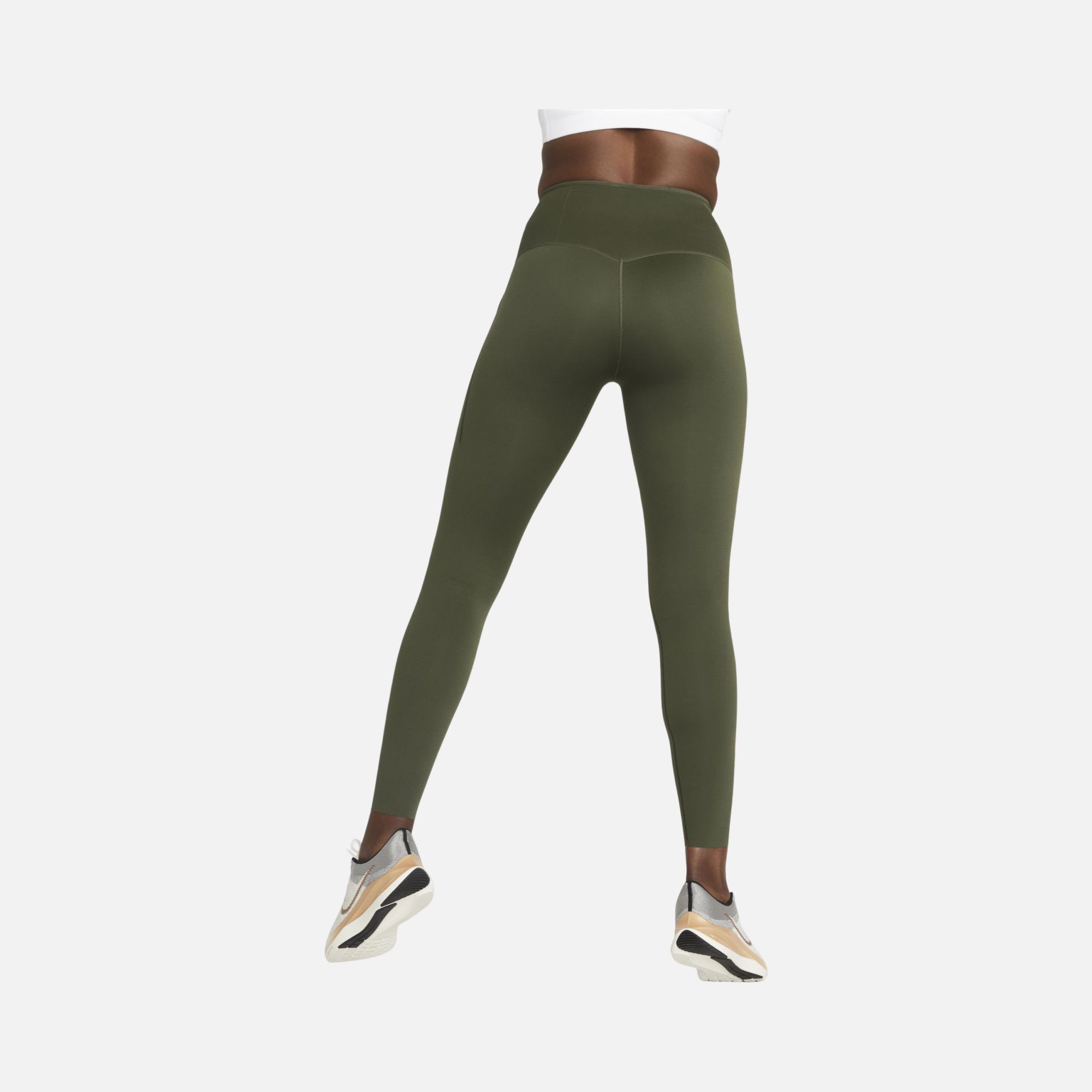 Nike Go Firm-Support High-Waisted With Pockets Running Kadın Tayt