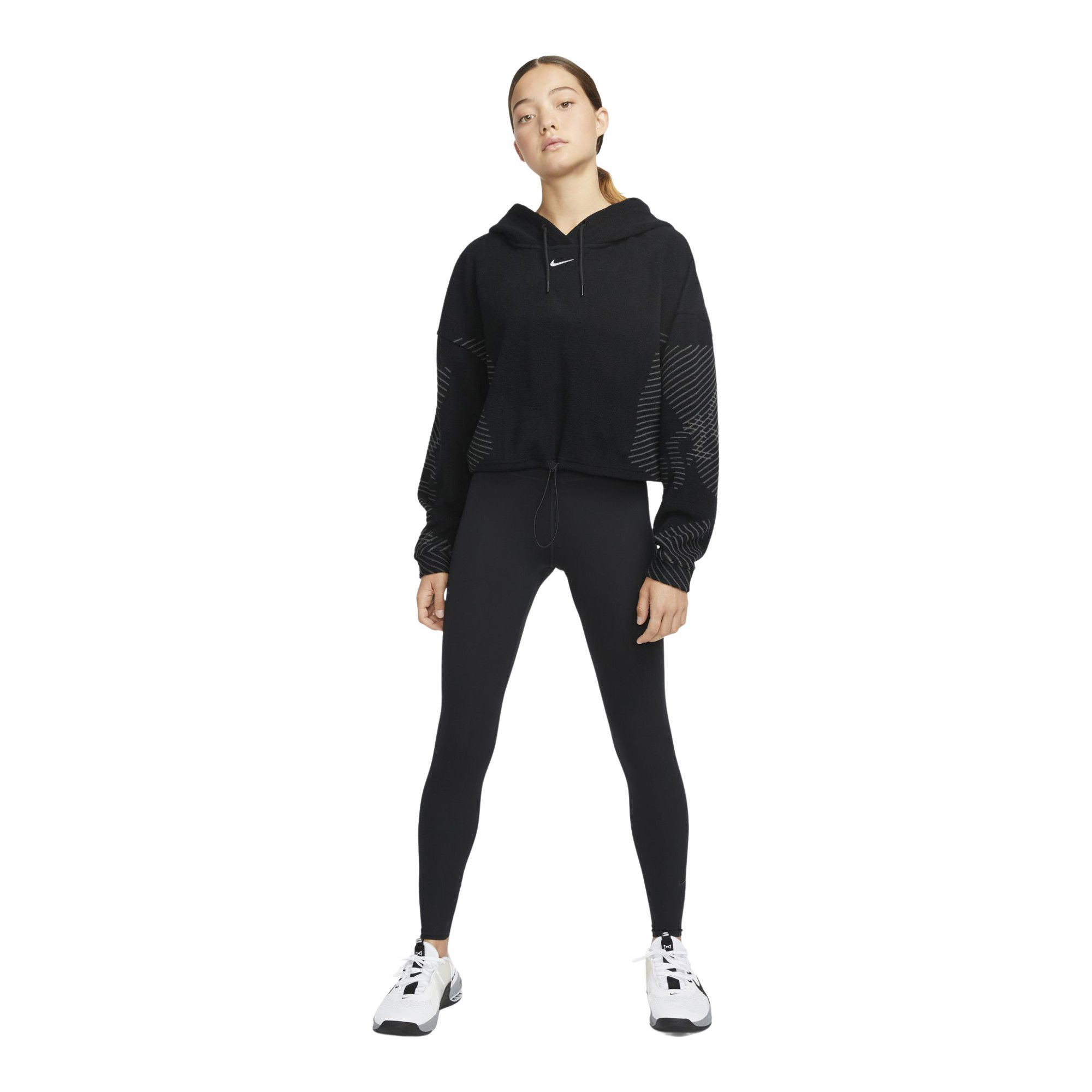 Nike Pro Therma-Fit ADV Cropped Fleece Hoodie Kadın Sweatshirt