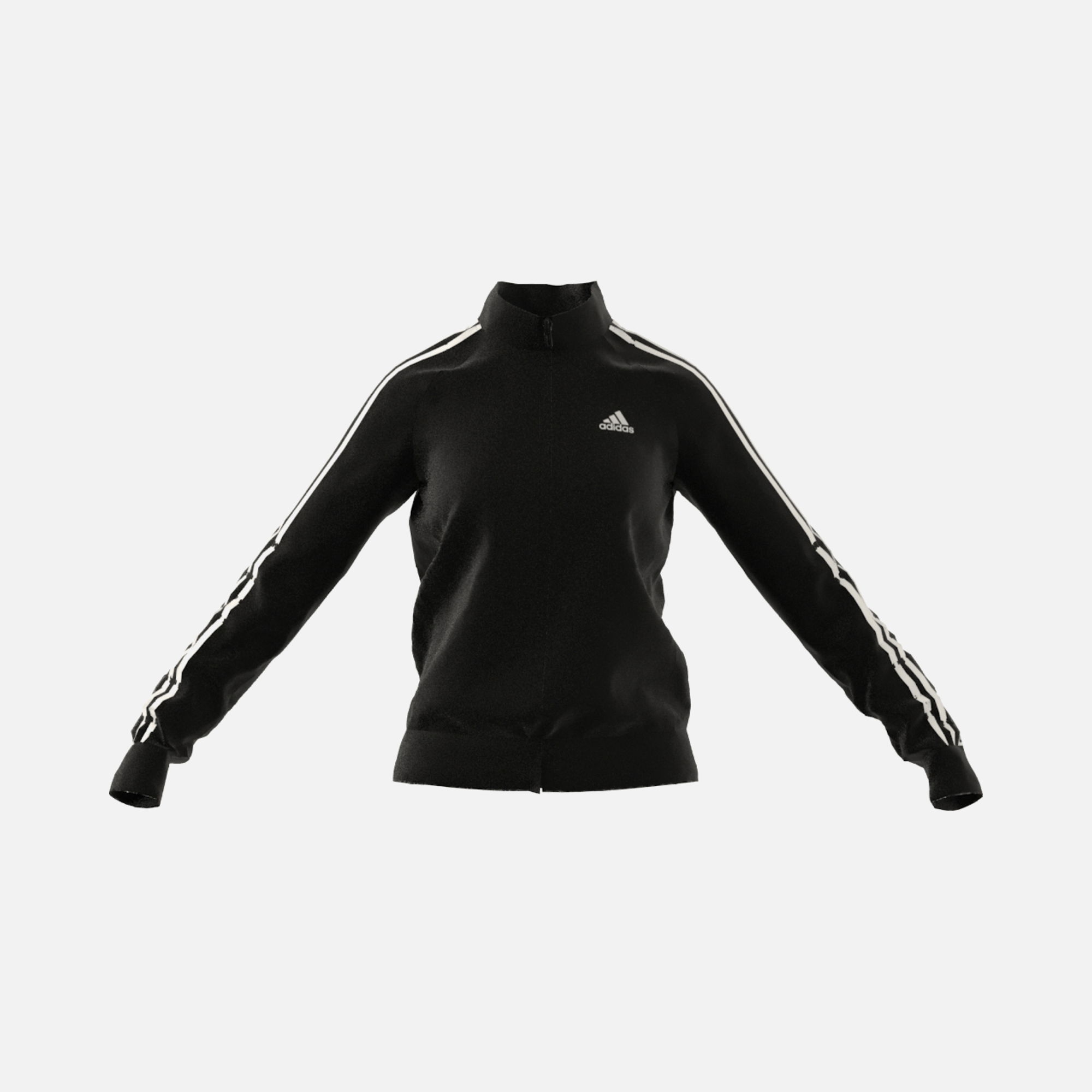 adidas Sportswear Primegreen Essentials Warm-Up Slim Full-Zipp 3-Stripes Kadın Ceket