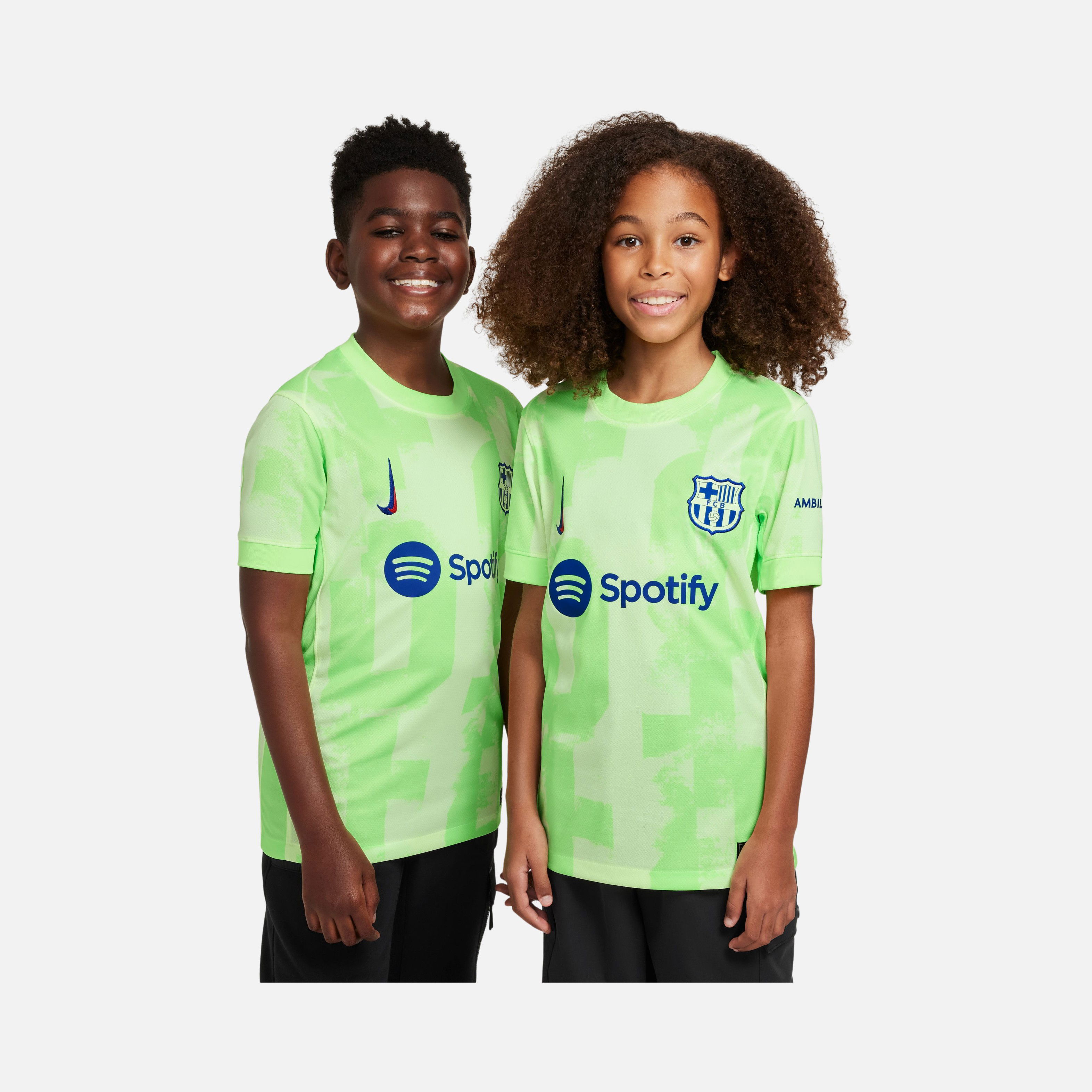 Nike FC Barcelona Dri-Fit 2024-2025 Stadium Üçüncü Takım Çocuk Forma