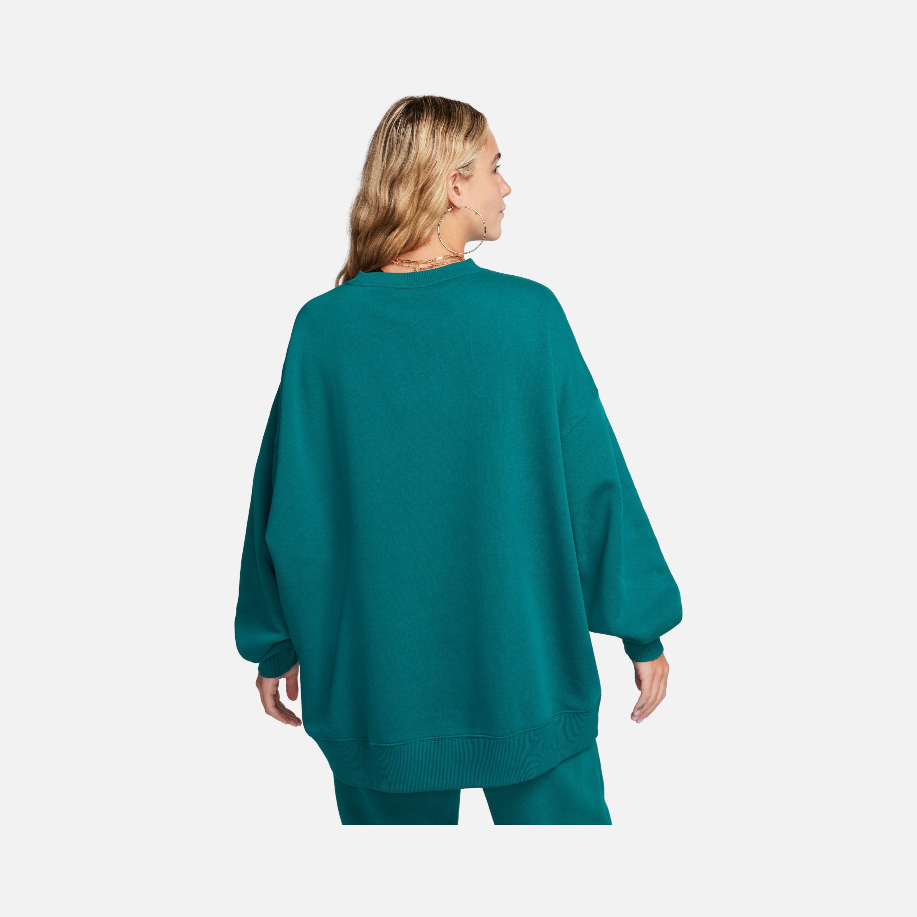 Nike Sportswear Fleece Oversized Crew Varsity Kadın Sweatshirt