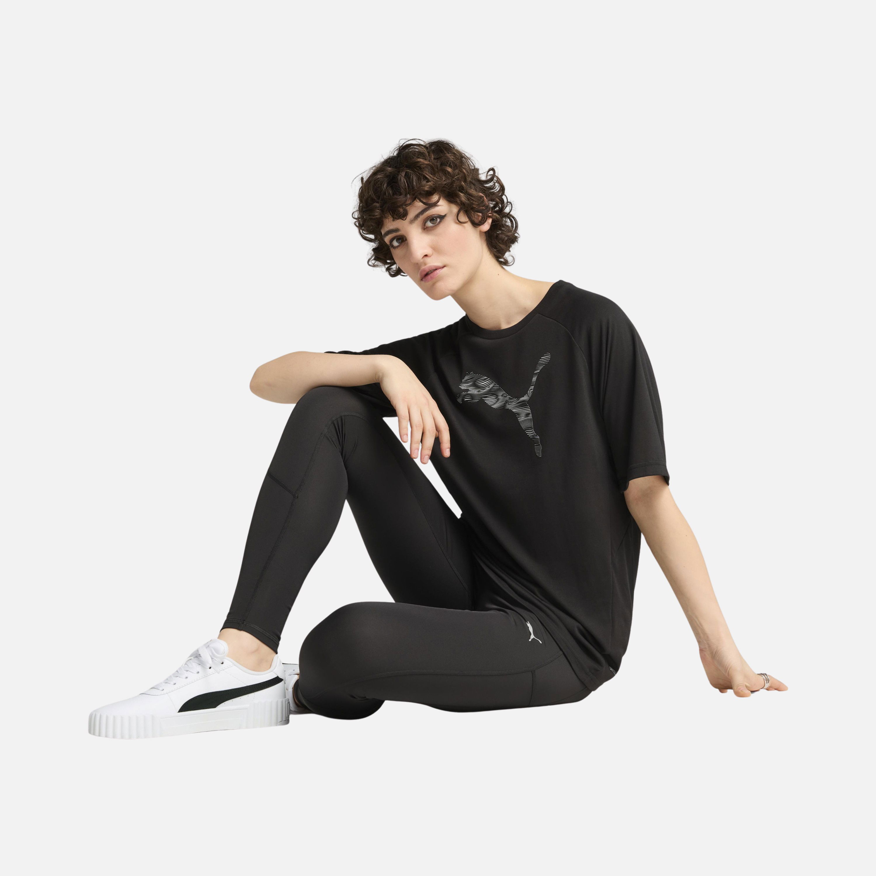 Puma Sportswear Evostripe Relaxed DryCELL Short-Sleeve Kadın Tişört