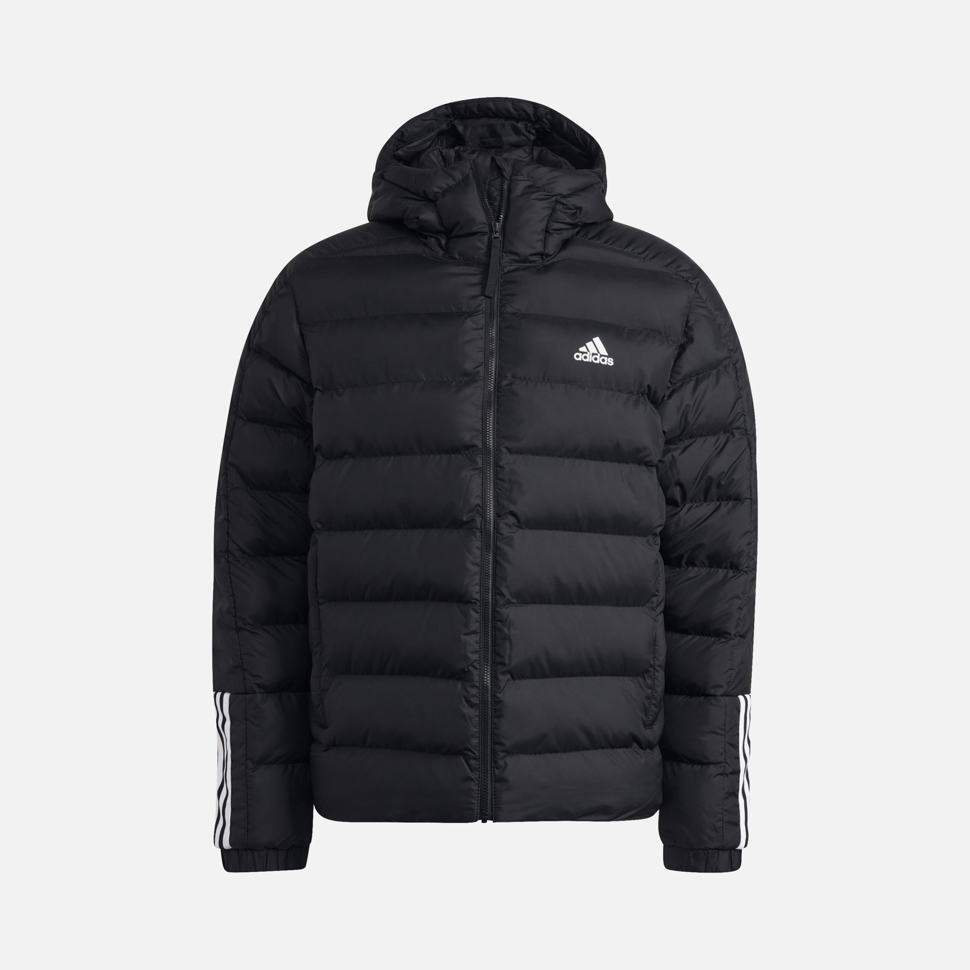 adidas Itavic 3-Stripes Midweight Full-Zip Hoodie Erkek Mont