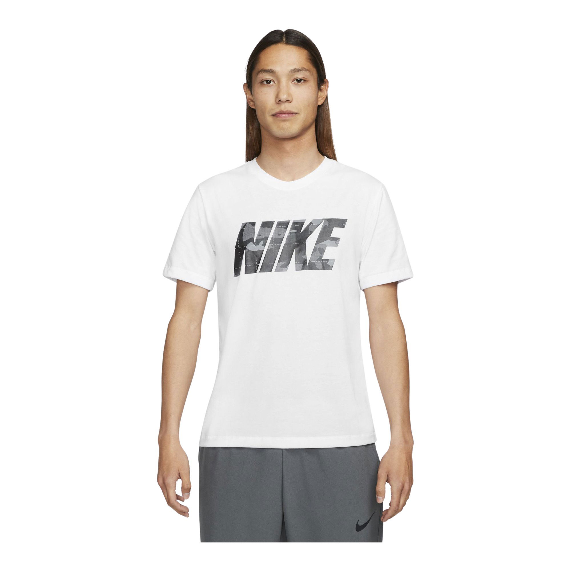Nike Dri-Fit Training Camouflage Graphic Short-Sleeve Erkek Tişört