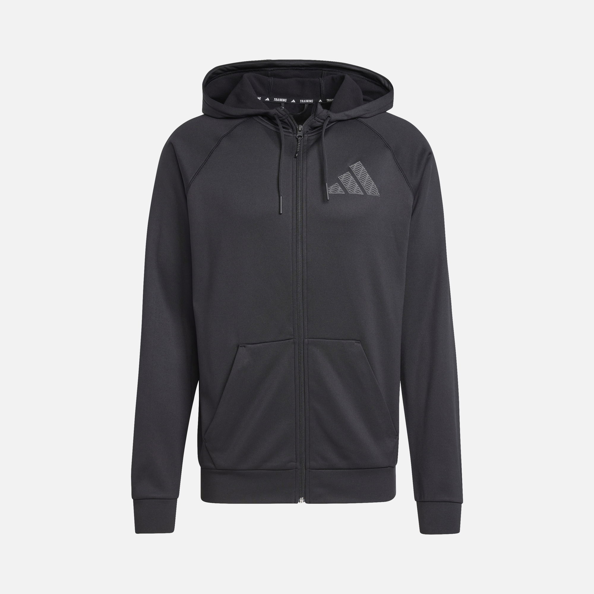 adidas AEROREADY Game & Go Versatile Full-Zip Hoodie Erkek Sweatshirt