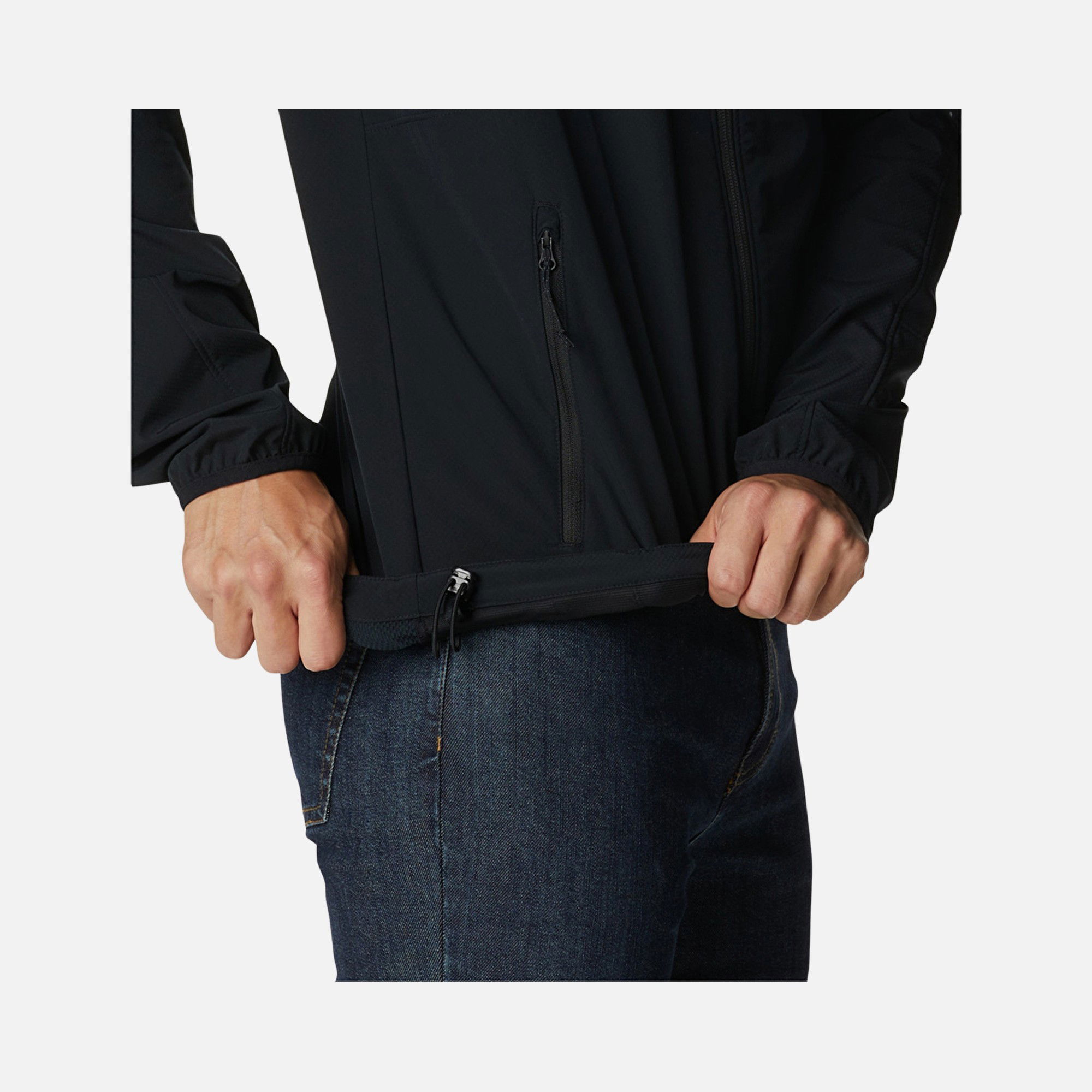 Columbia Tall Heights Softshell Full-Zip Hoodie Erkek Ceket