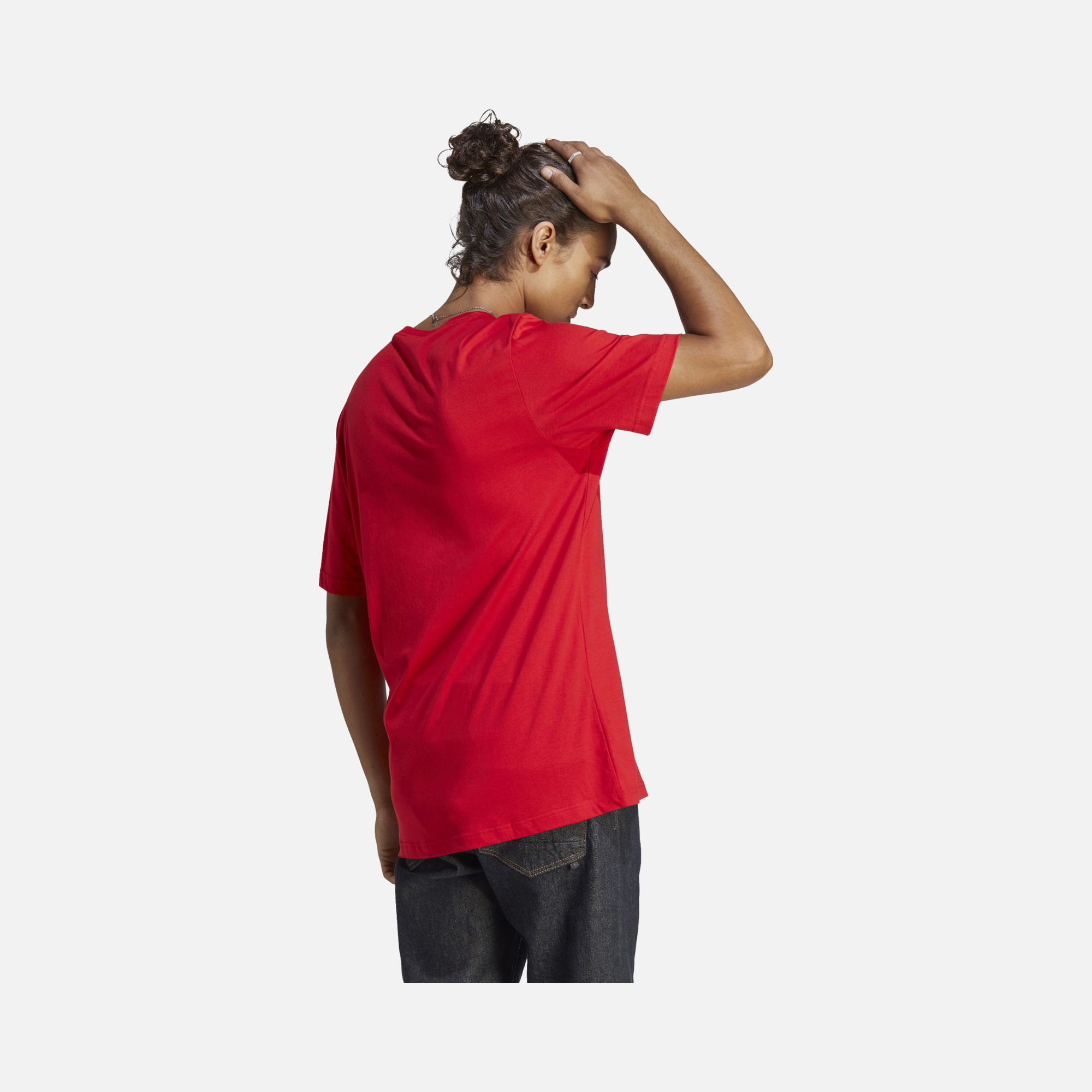 adidas Essentials Single Jersey Embroidered Small Logo Short-Sleeve Erkek Tişört