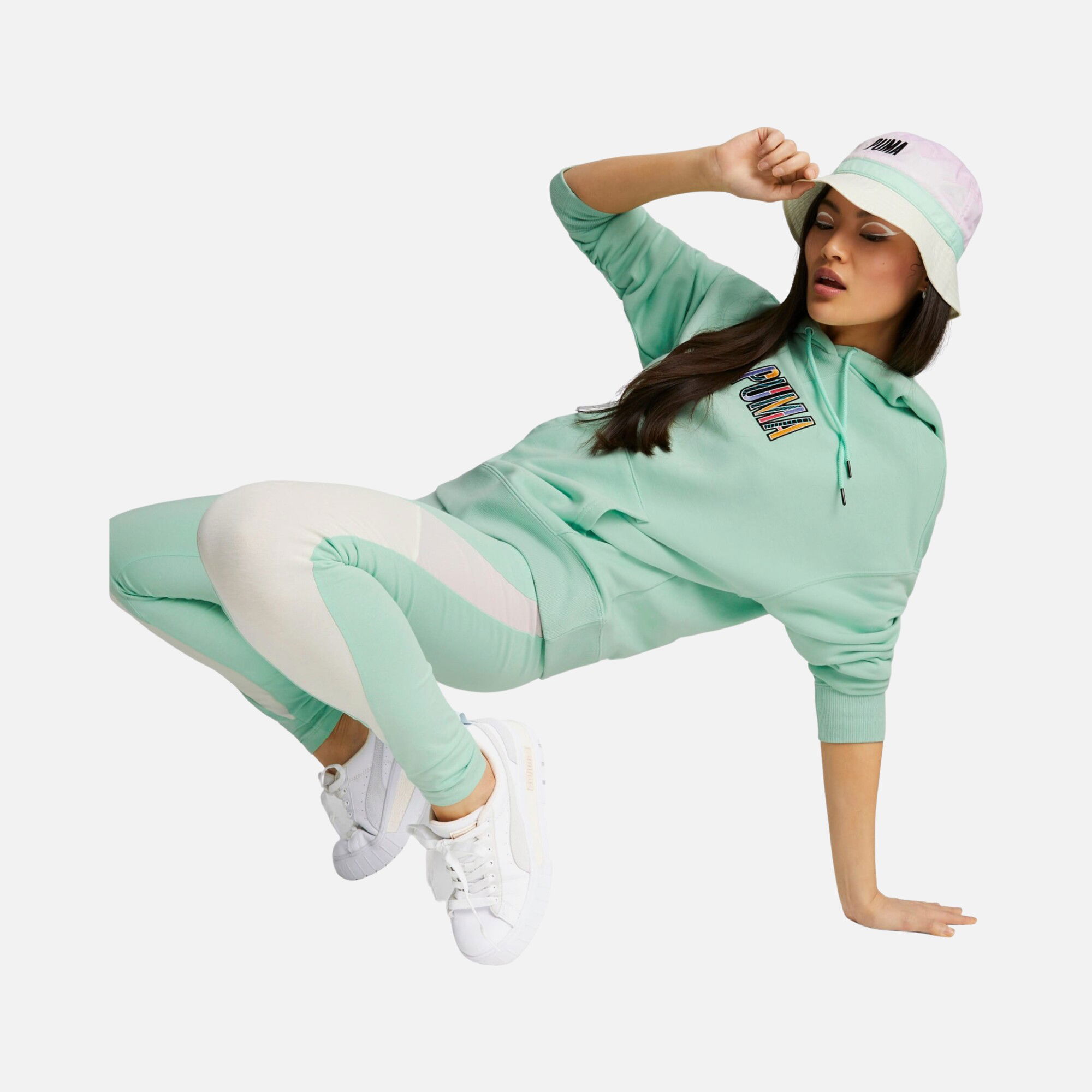 Puma SWxP Colorblock 7/8 Kadın Tayt