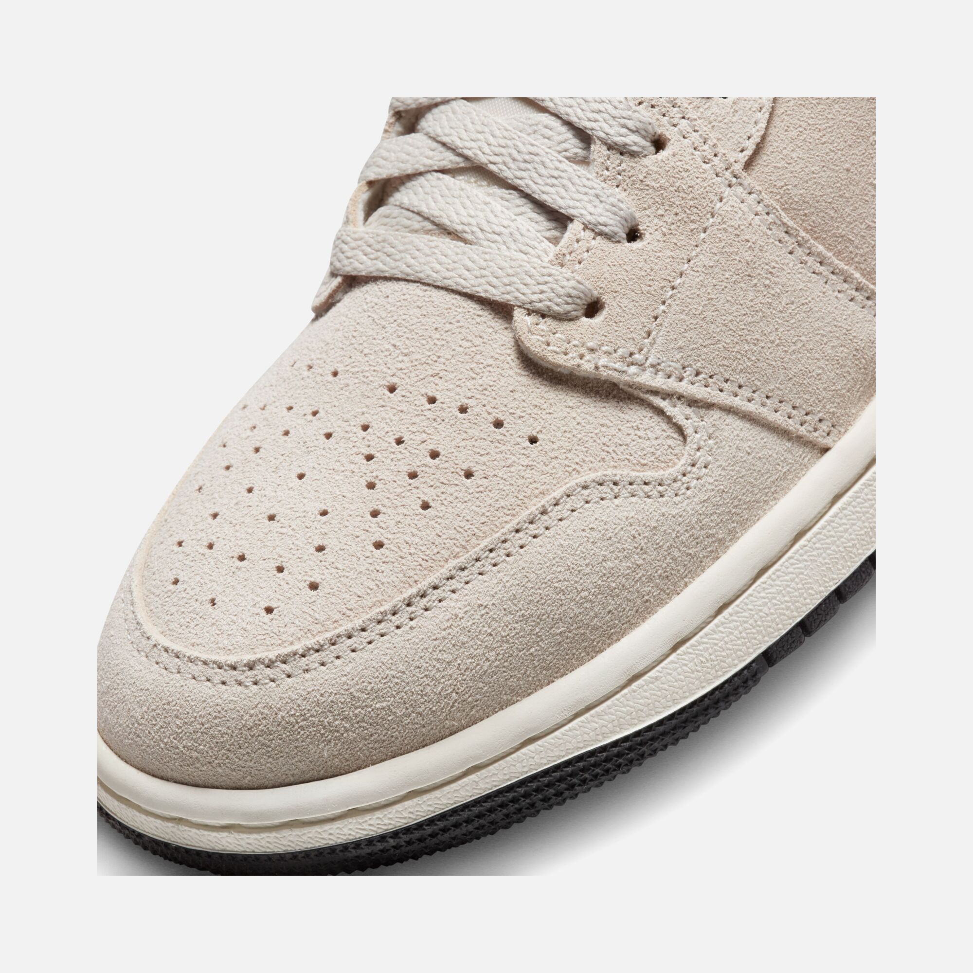 Nike Air Jordan 1 Mid SE ''Elephant Printed Swoosh and Gold Jumpman'' Erkek Spor Ayakkabı