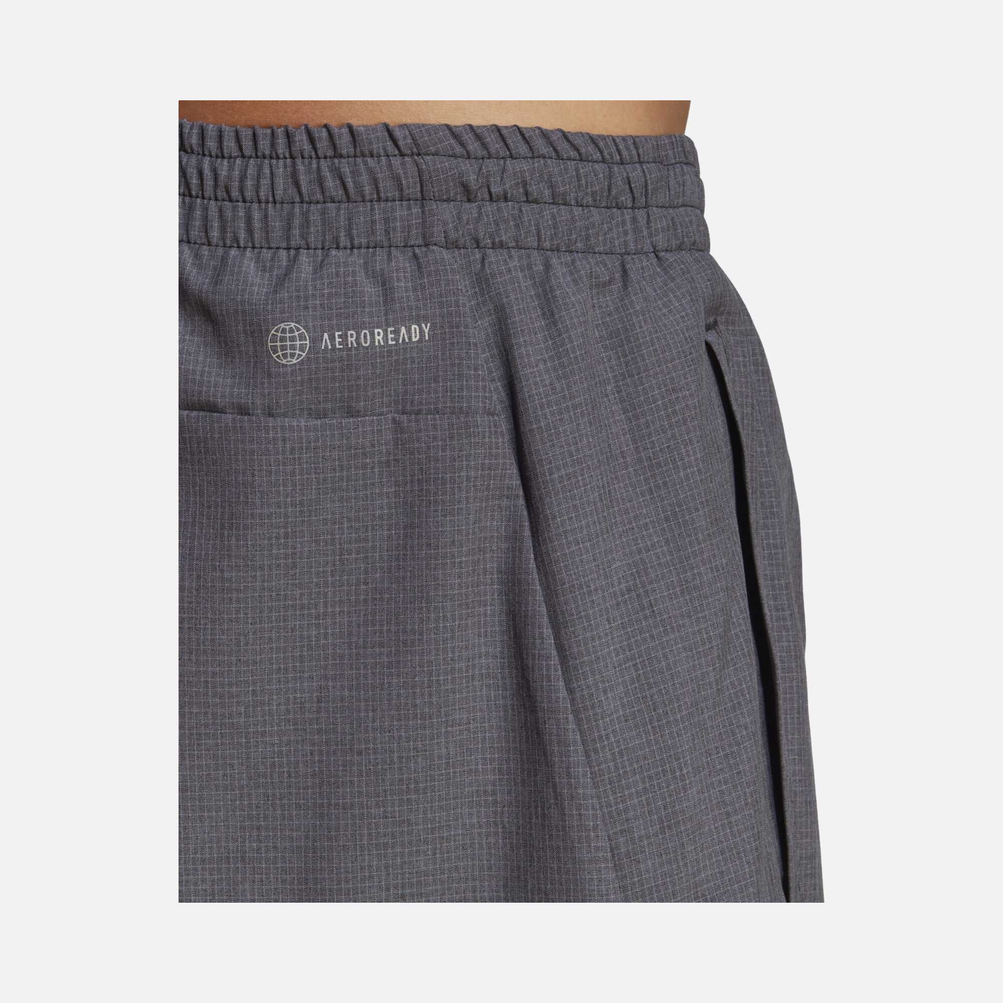 adidas AEROREADY Own the Run Heather Running Erkek Şort