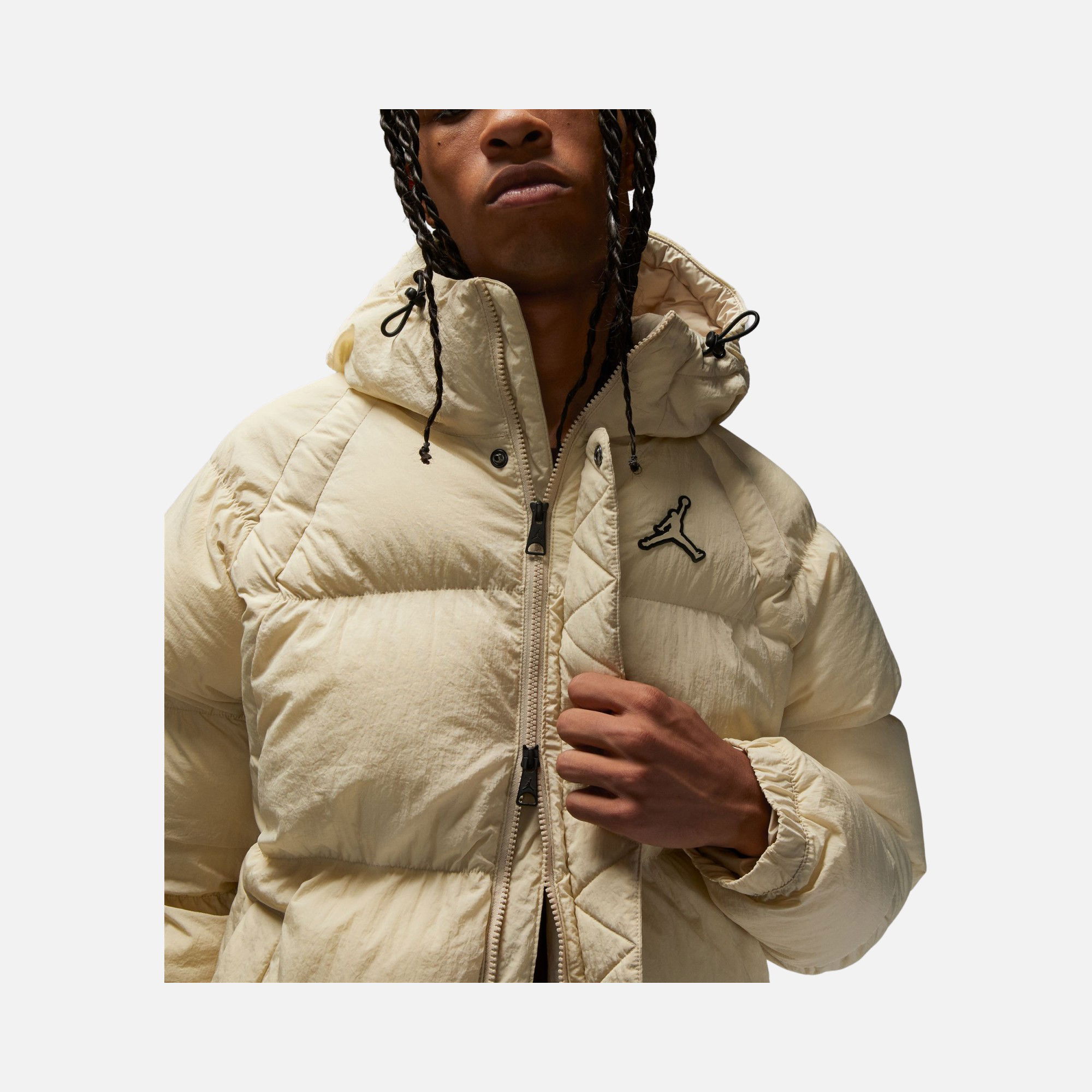 Nike Jordan Essential Puffer Full-Zip Hoodie Erkek Mont