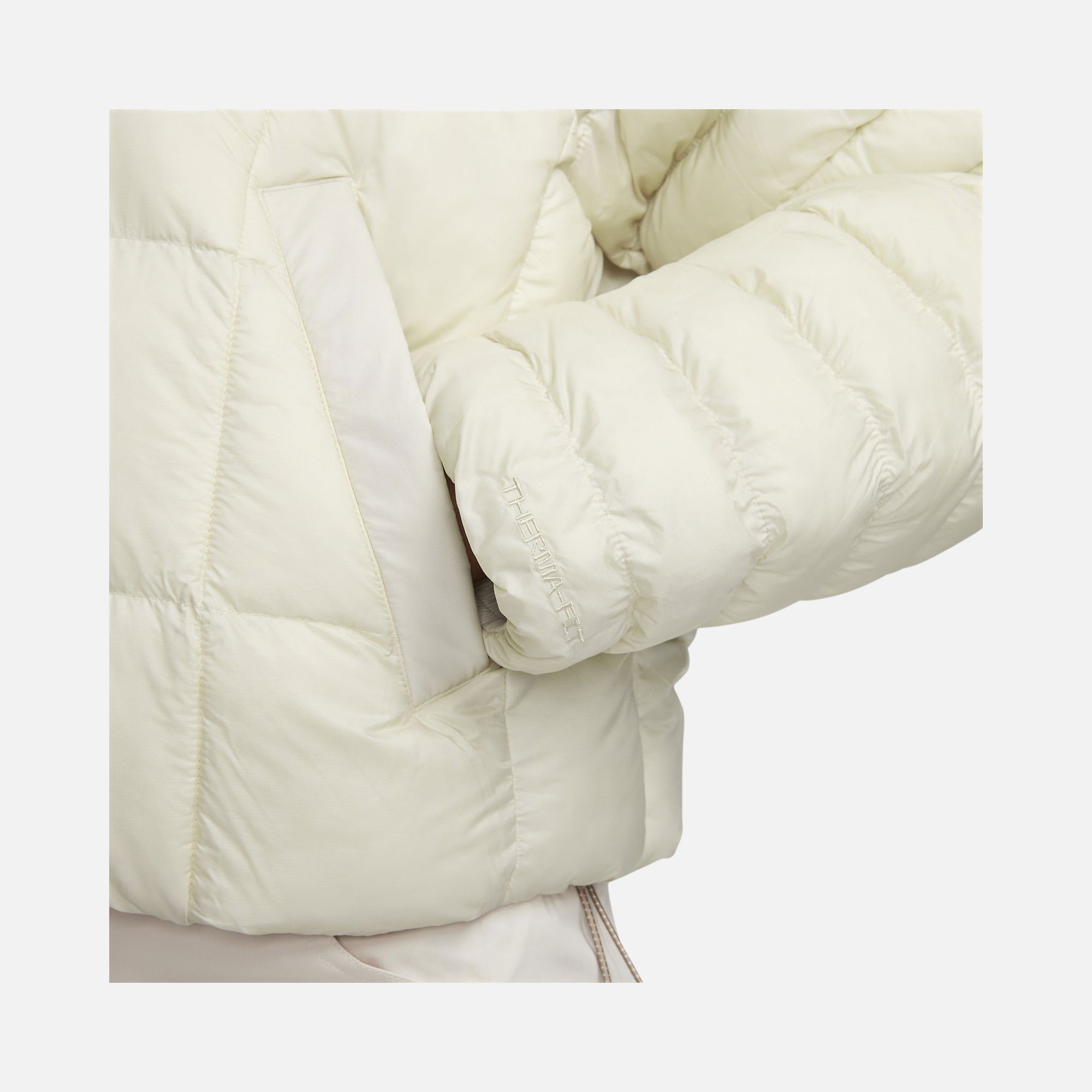 Nike Sportswear Therma-Fit PrimaLoft® Thermoplume® Oversized Swoosh Puffer Full-Zip Hoodie Kadın Mont