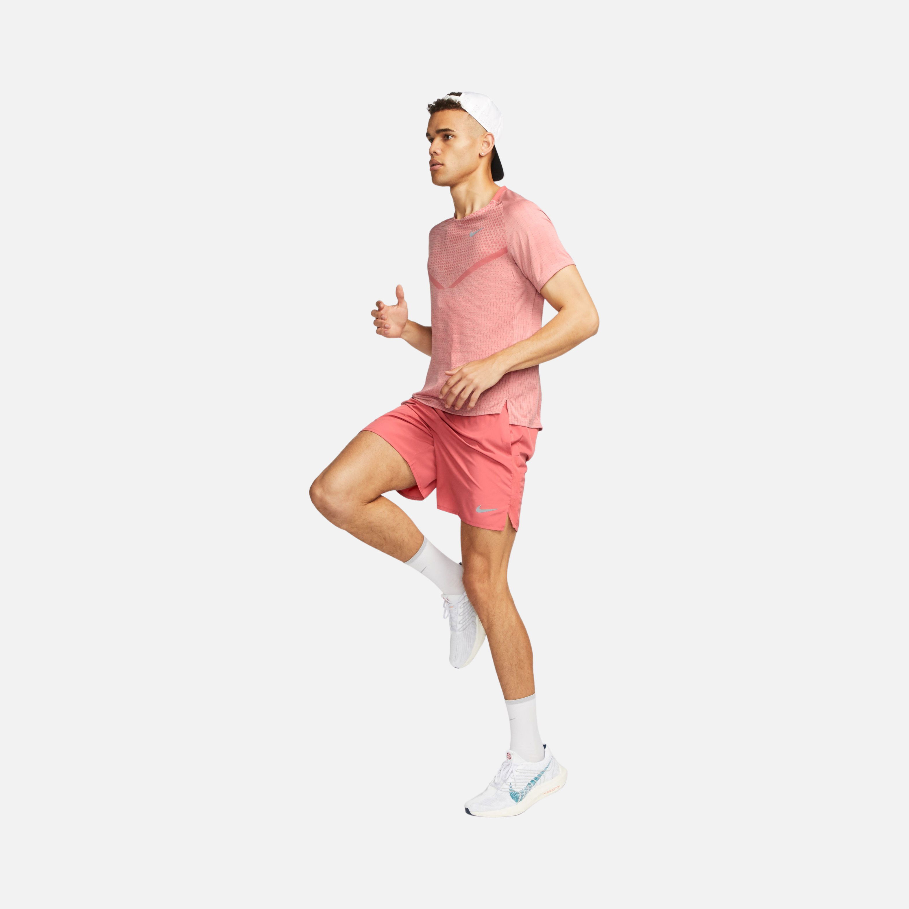 Nike Dri-Fit ADV TechKnit Ultra Running Short-Sleeve Erkek Tişört