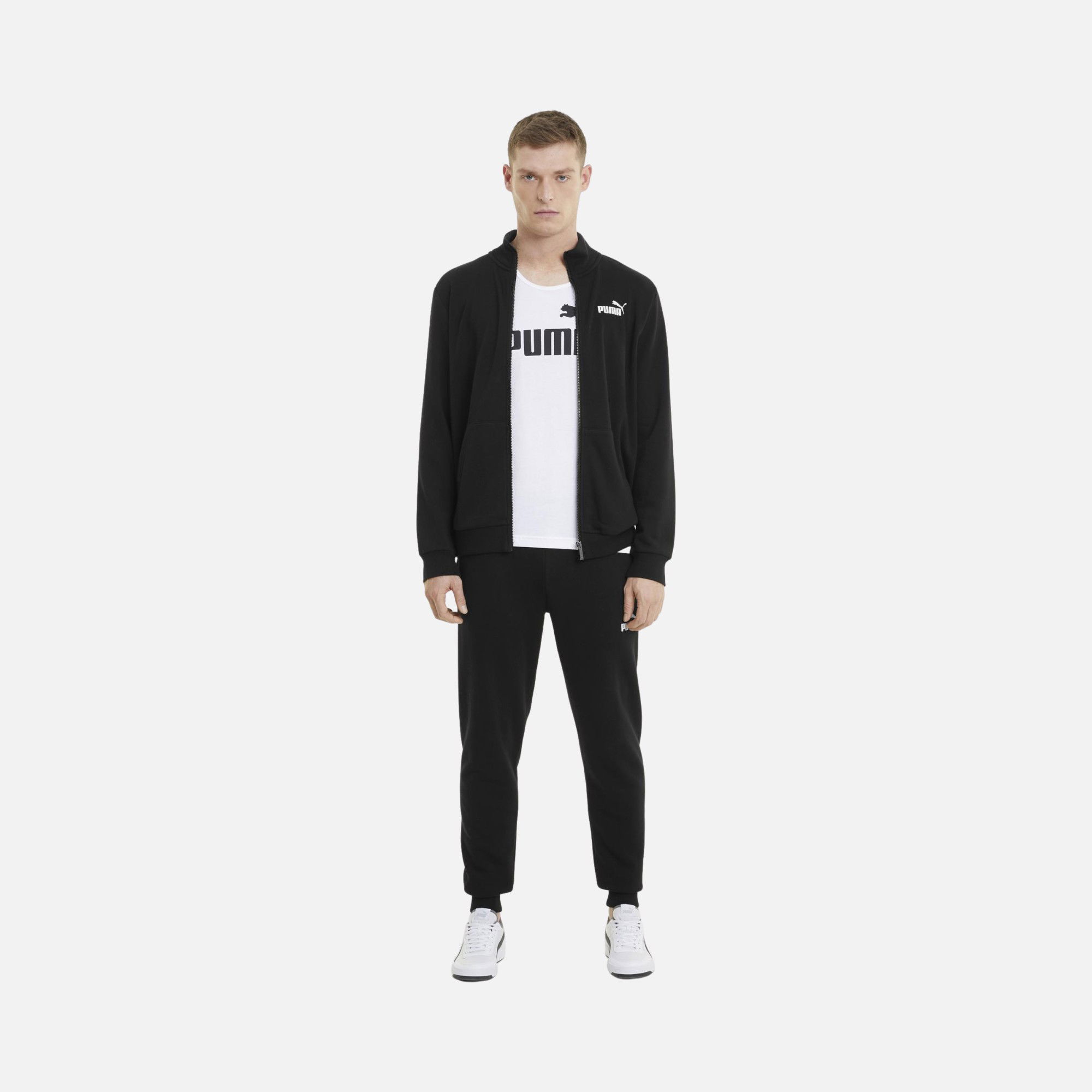 Puma Sportswear Essential Track Full-Zip Erkek Sweatshirt