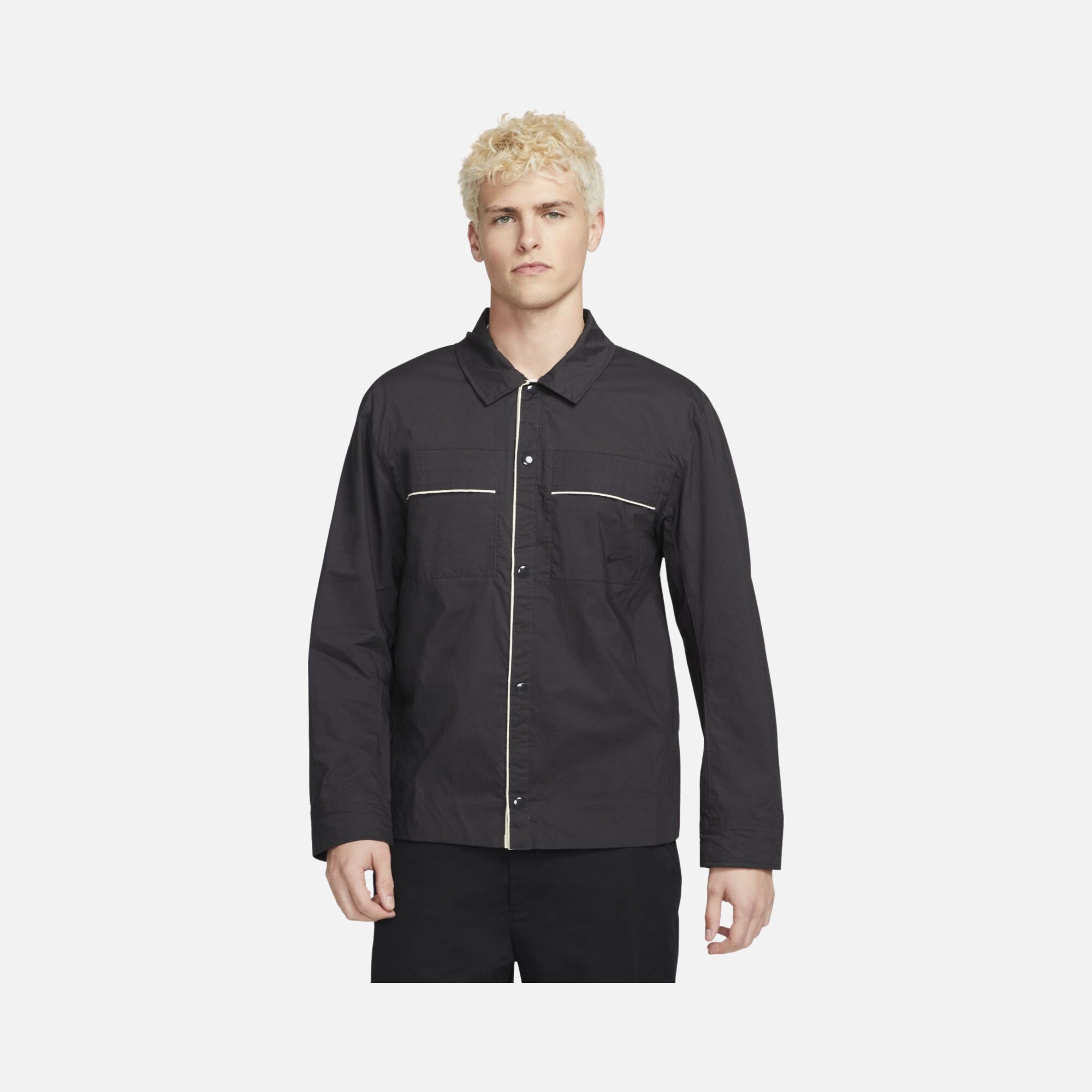 Nike Sportswear Style Essentials Woven Utility Full-Button Up Erkek Ceket