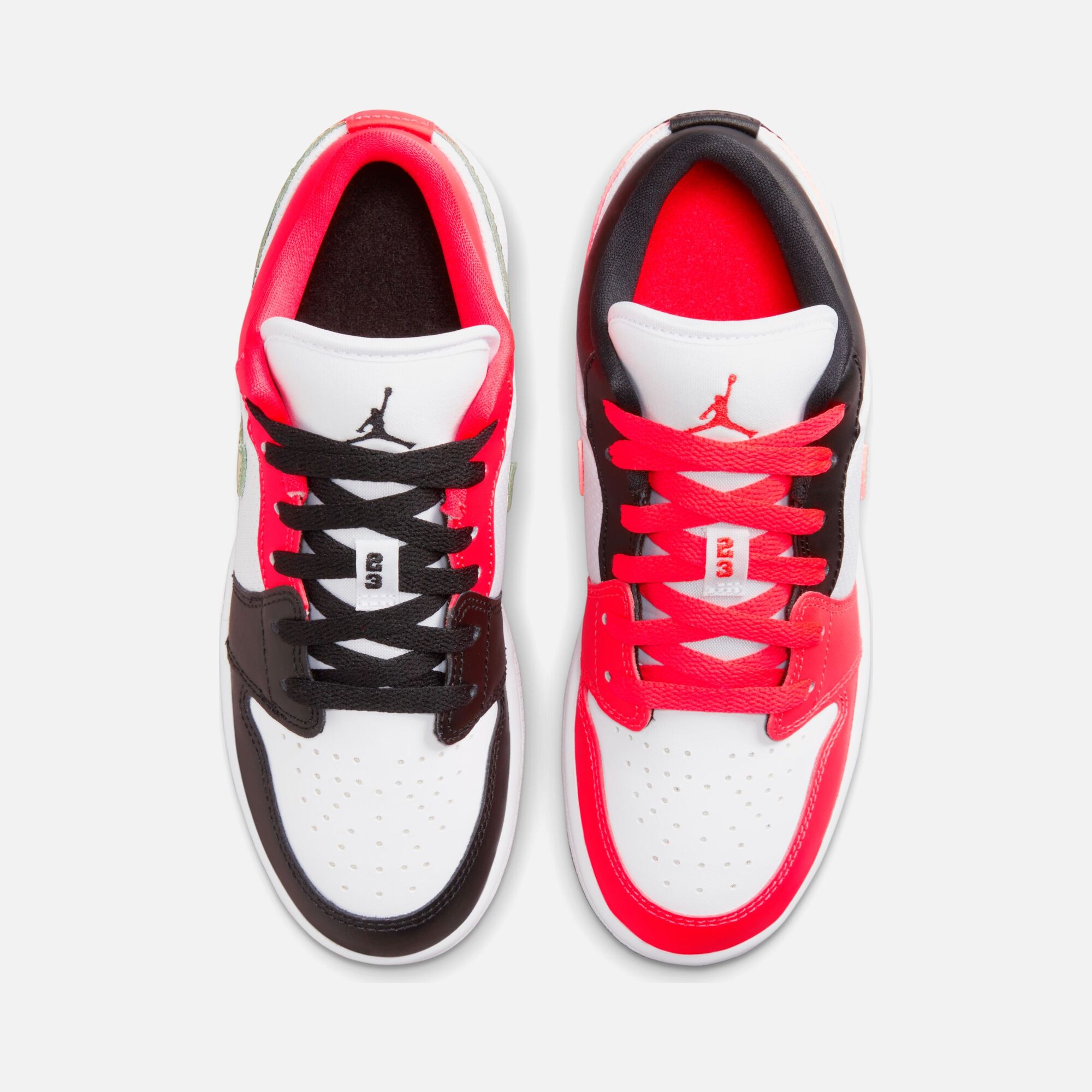Nike Air Jordan 1 Low SE ''Leather & Jersey Inspired Fabric'' (GS) Spor Ayakkabı
