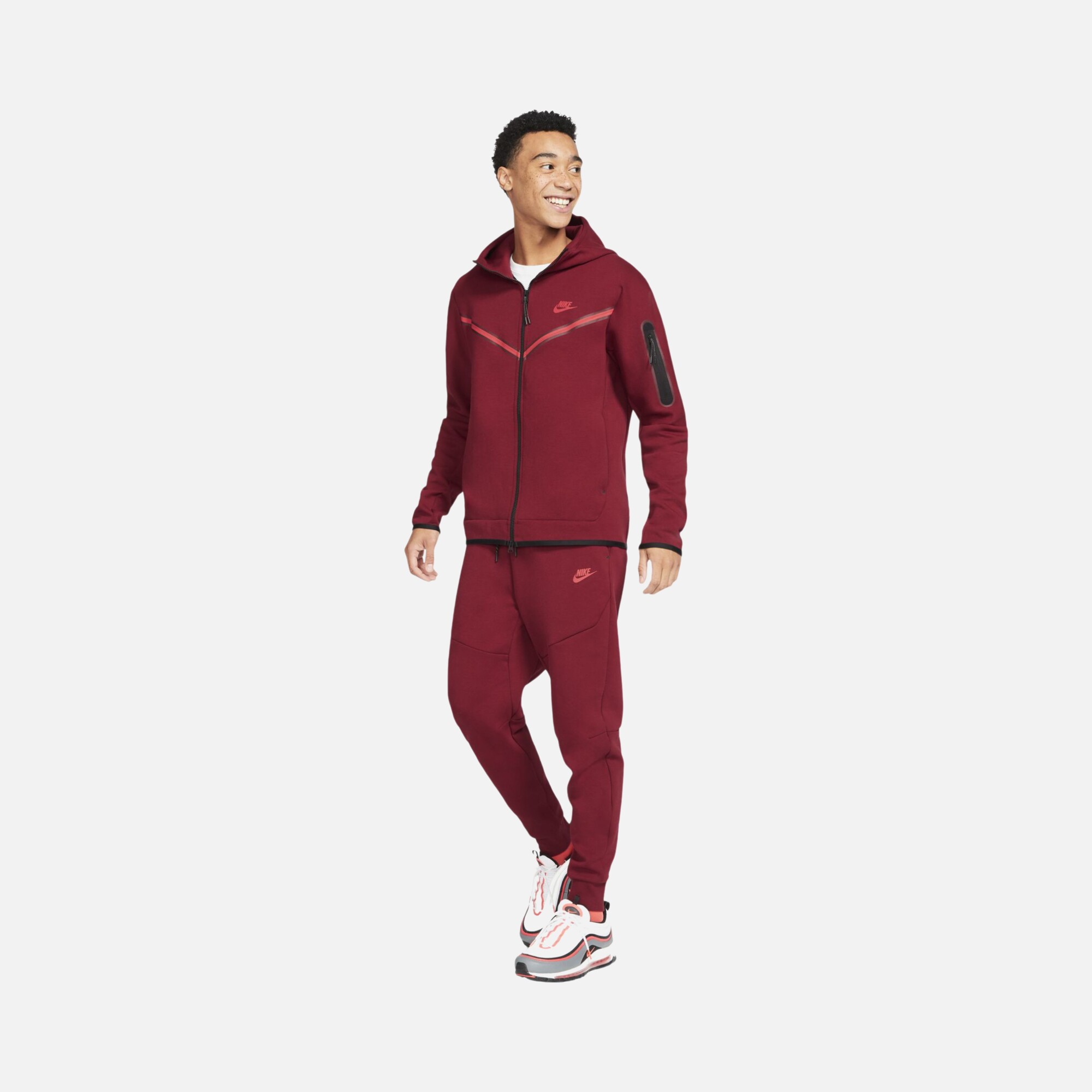 Nike Sportswear Tech Fleece Full-Zip Hoodie Erkek Sweatshirt