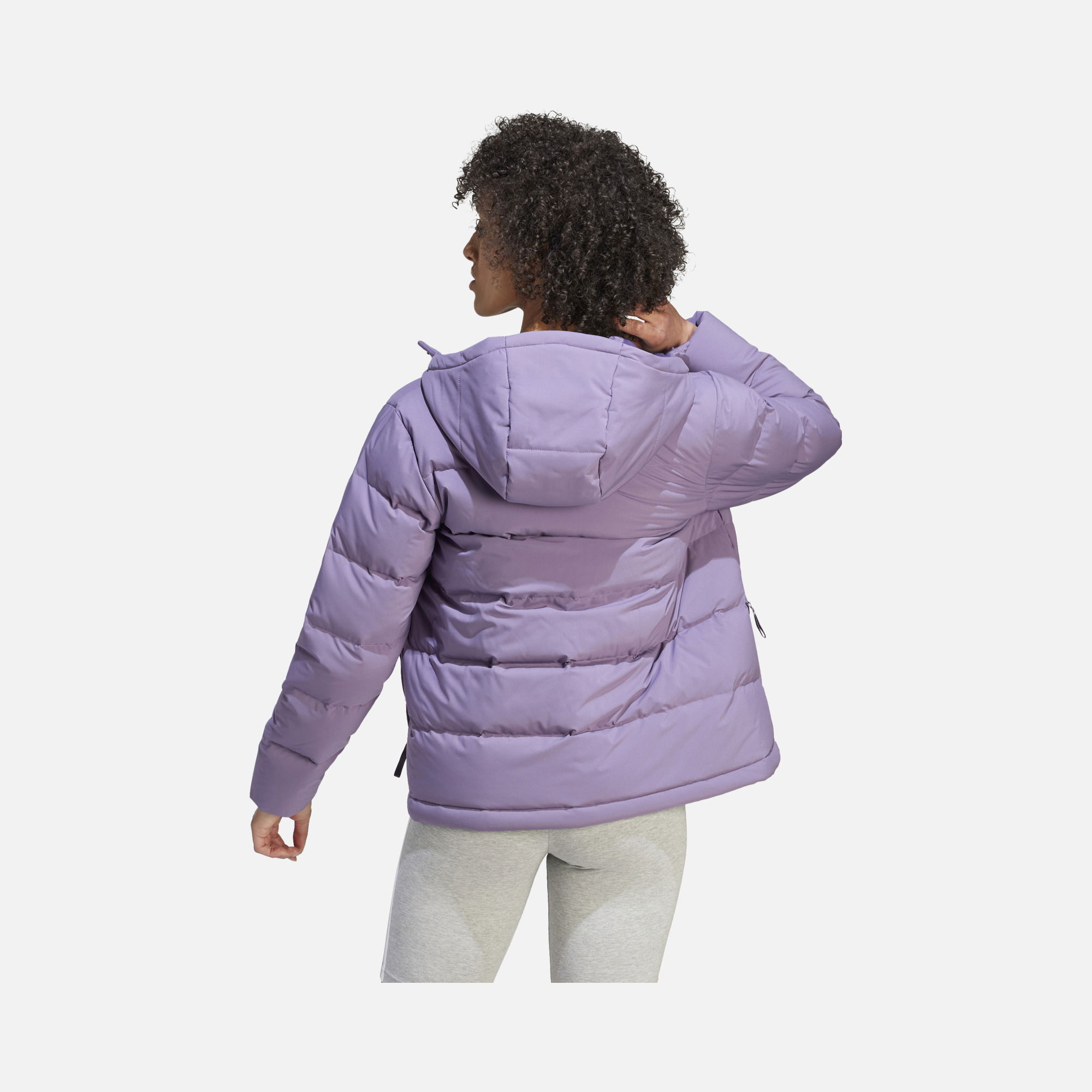 adidas Sportswear Helionic Down Full-Zip Hoodie Kadın Mont