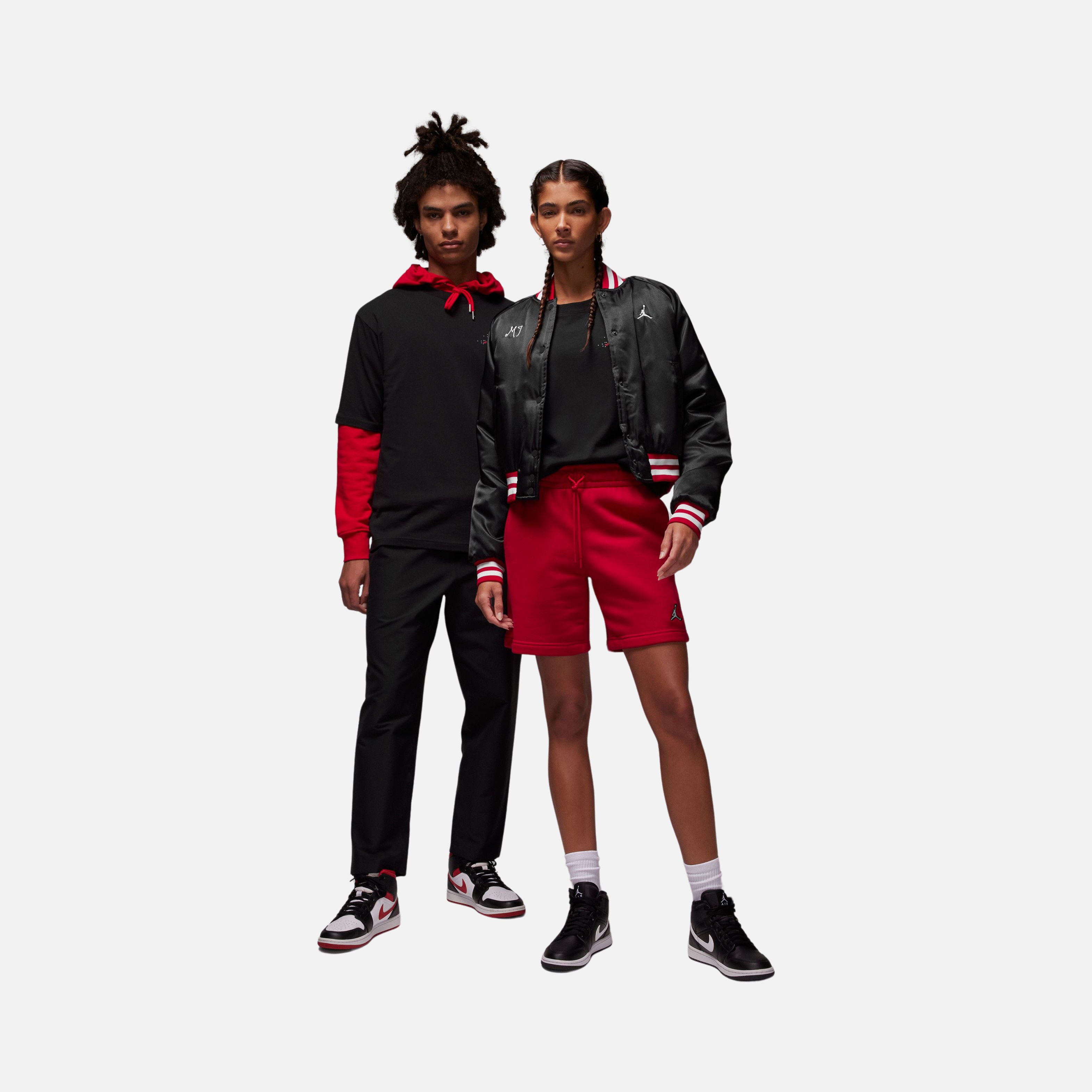 Nike Jordan Flight Fleece Essentials Graphic Short-Sleeve Erkek Tişört