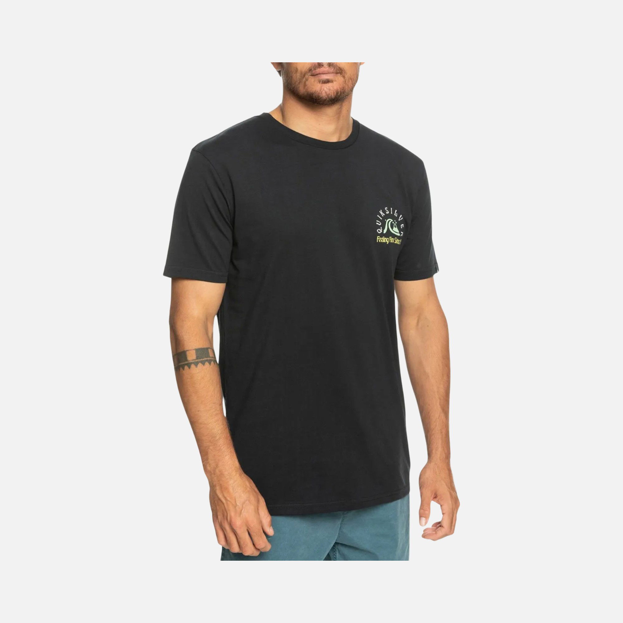 Quiksilver Sportswear Originalbarrel Short-Sleeve Erkek Tişört