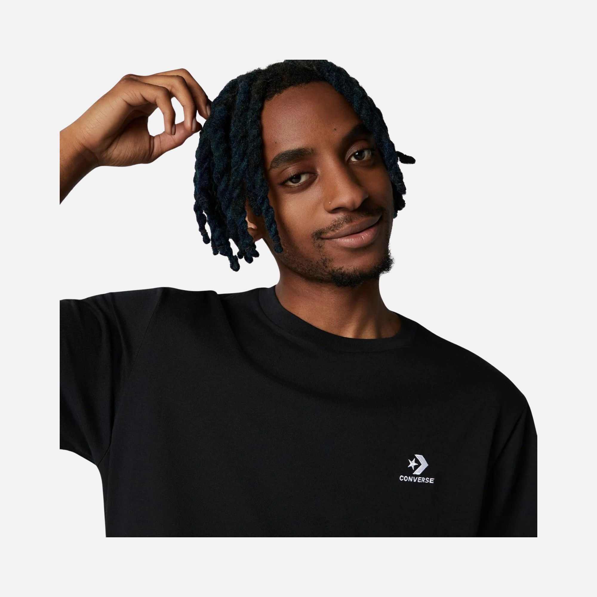 Converse Go To Embroidered Star Chevron Standard Fit Short-Sleeve Unisex Tişört