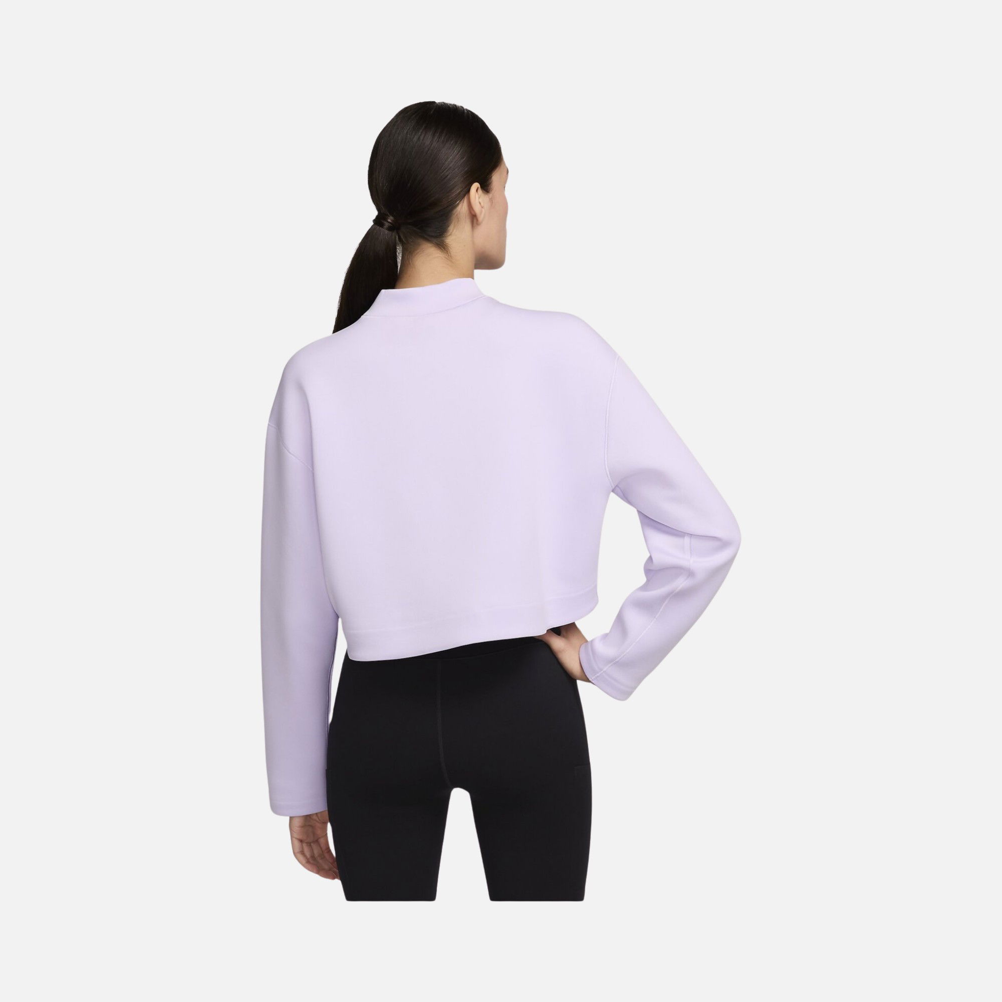 Nike Prima FutureMove Dri-Fit Oversized Cropped Multidirectional Kadın Sweatshirt